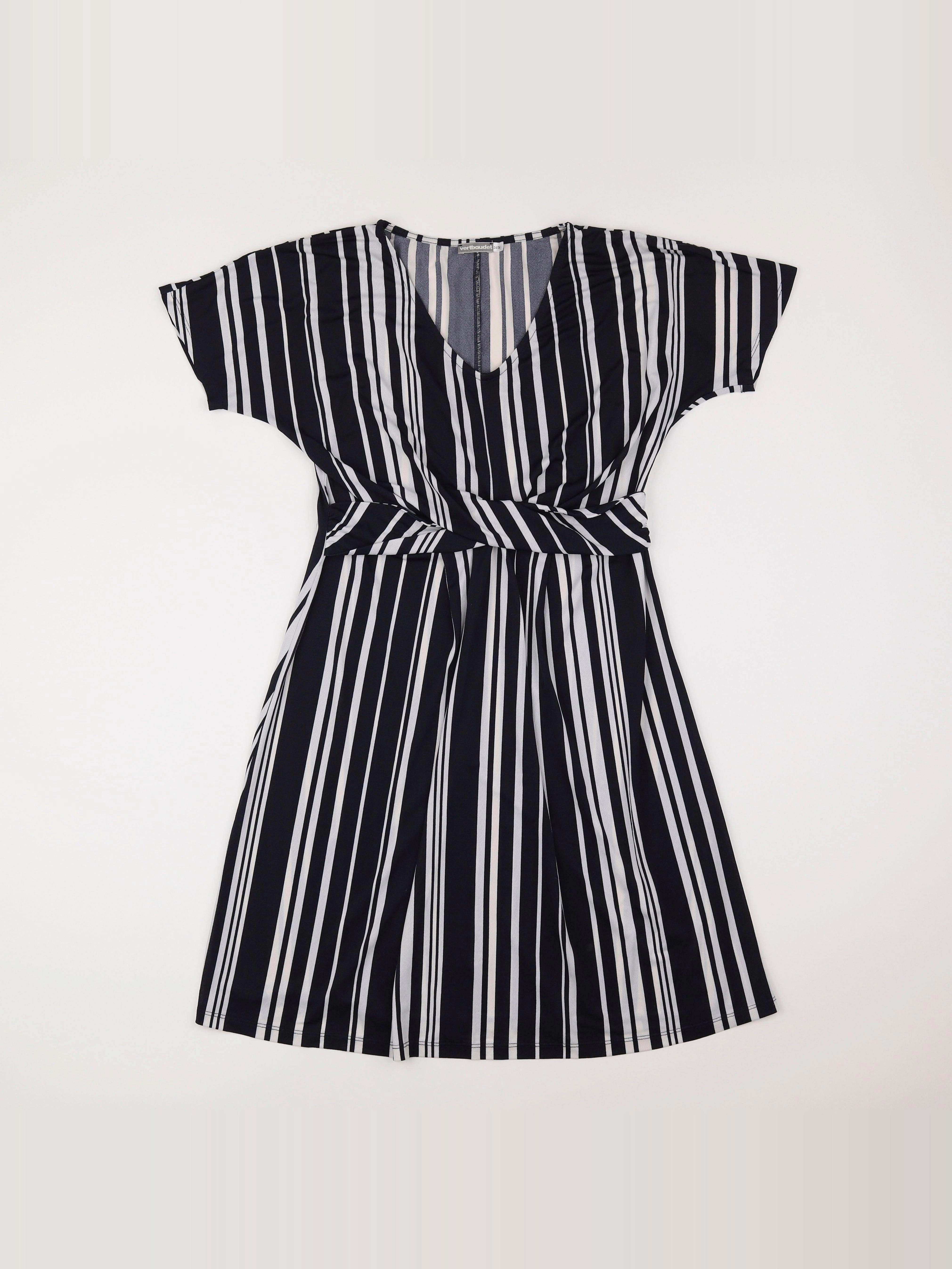 Vertbaudet - robe grossesse bleu, blanc - 34 à 36