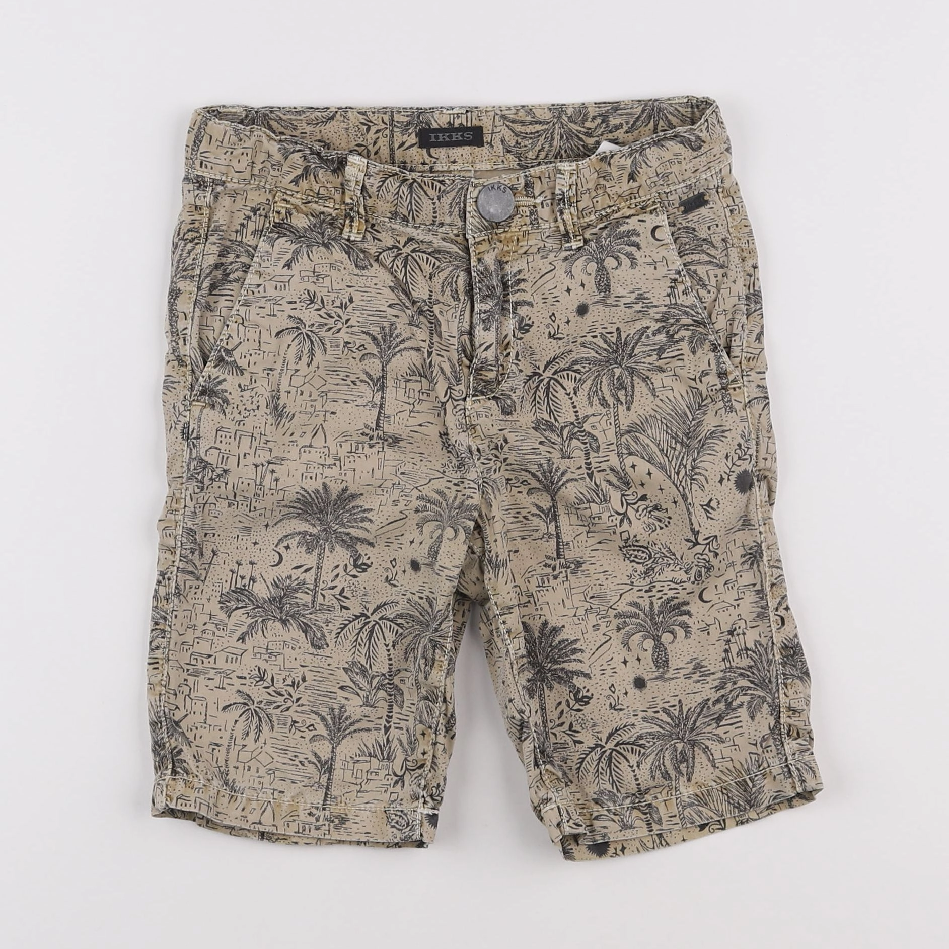 IKKS - short marron - 6 ans