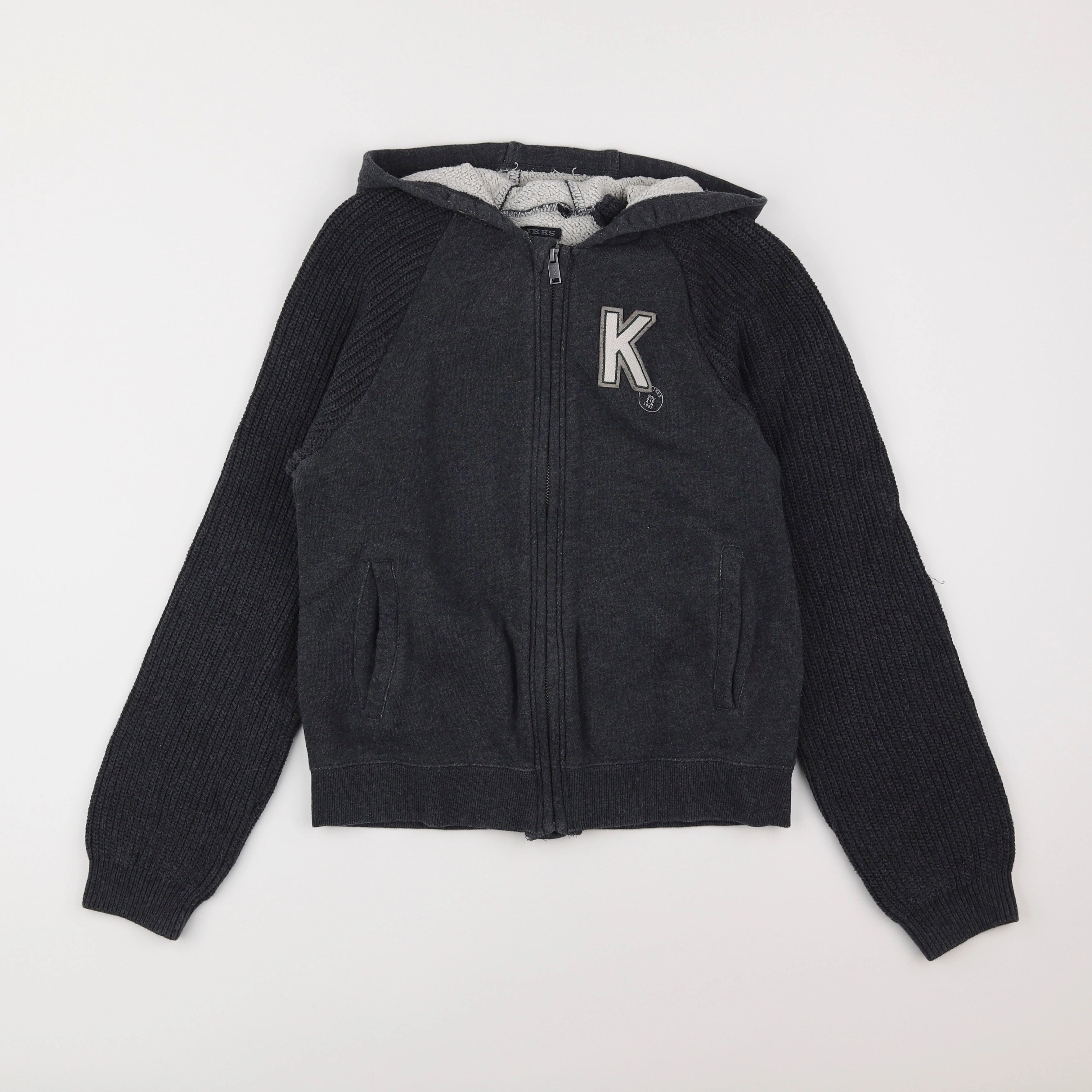 IKKS - sweat gris - 12 ans