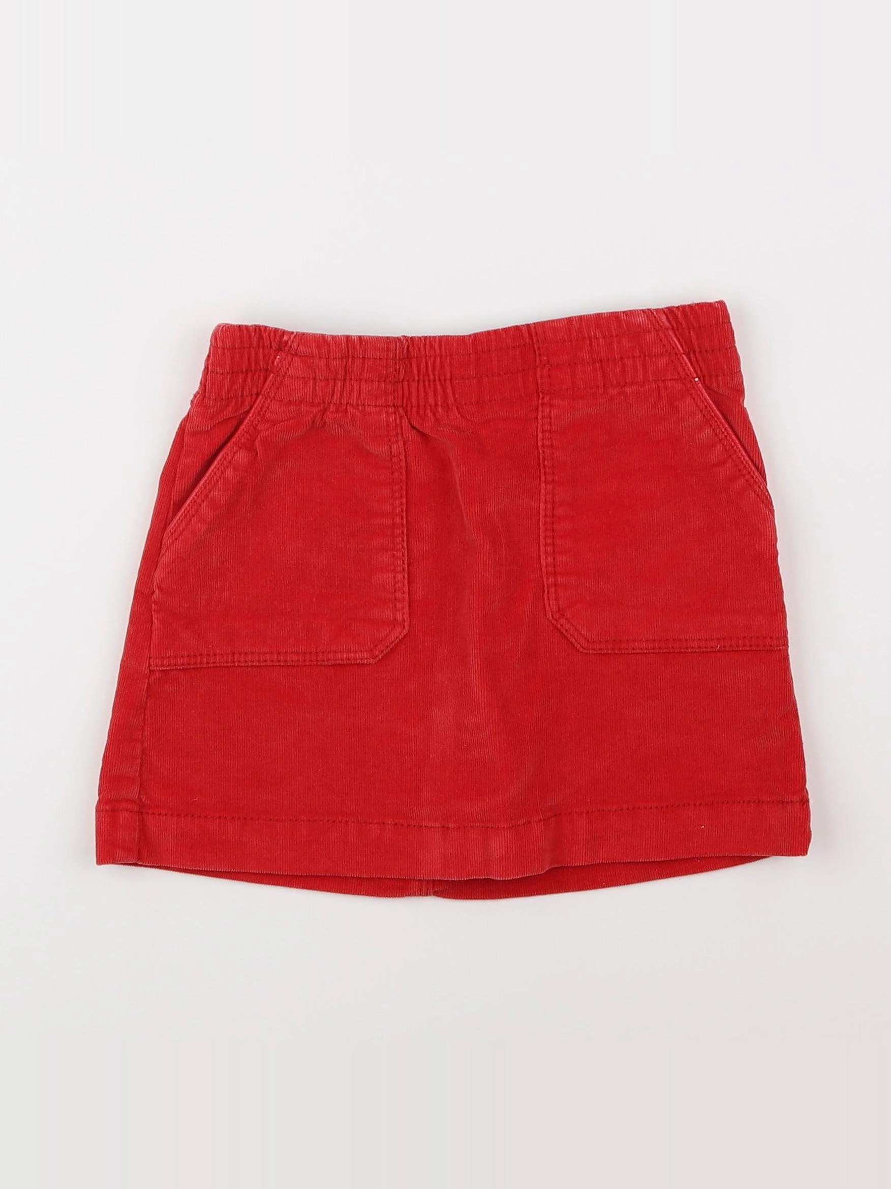Okaidi - jupe rouge - 4 ans