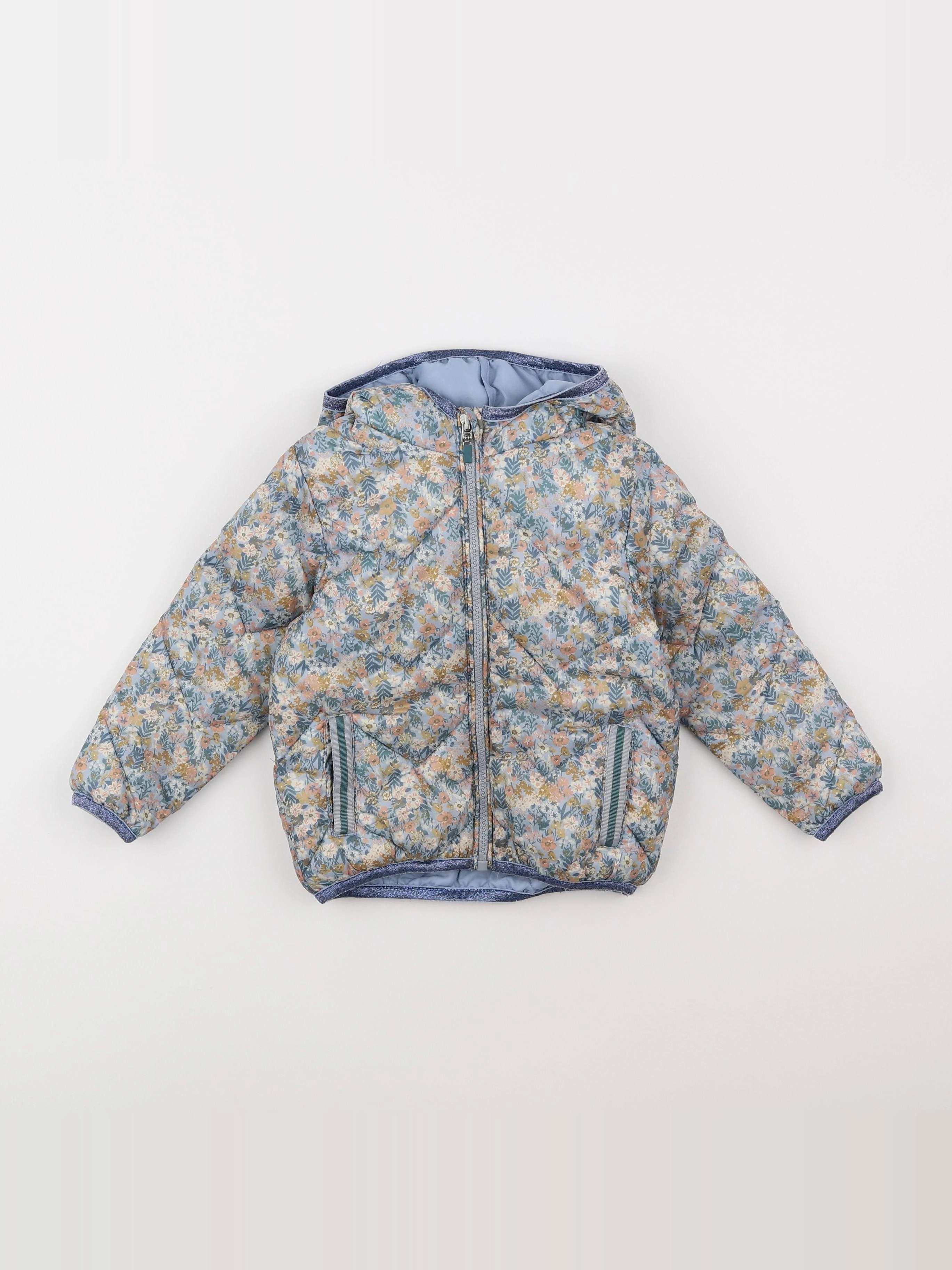 Vertbaudet - doudoune multicolore - 2 ans