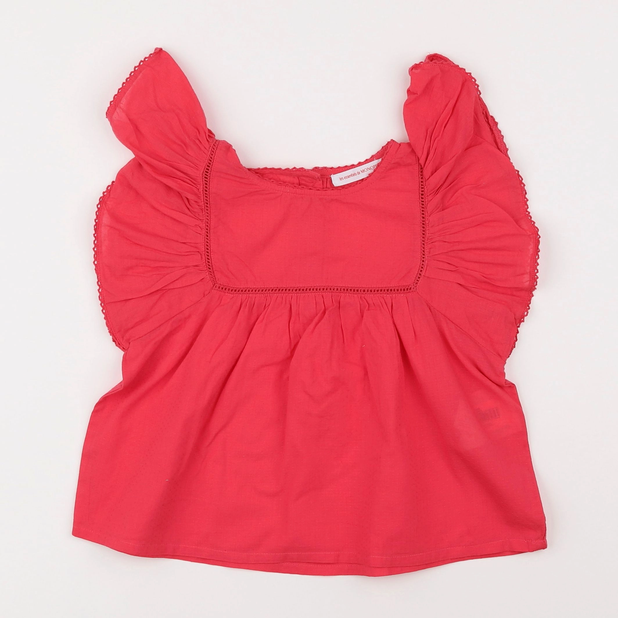 Monoprix - blouse rose - 3 ans