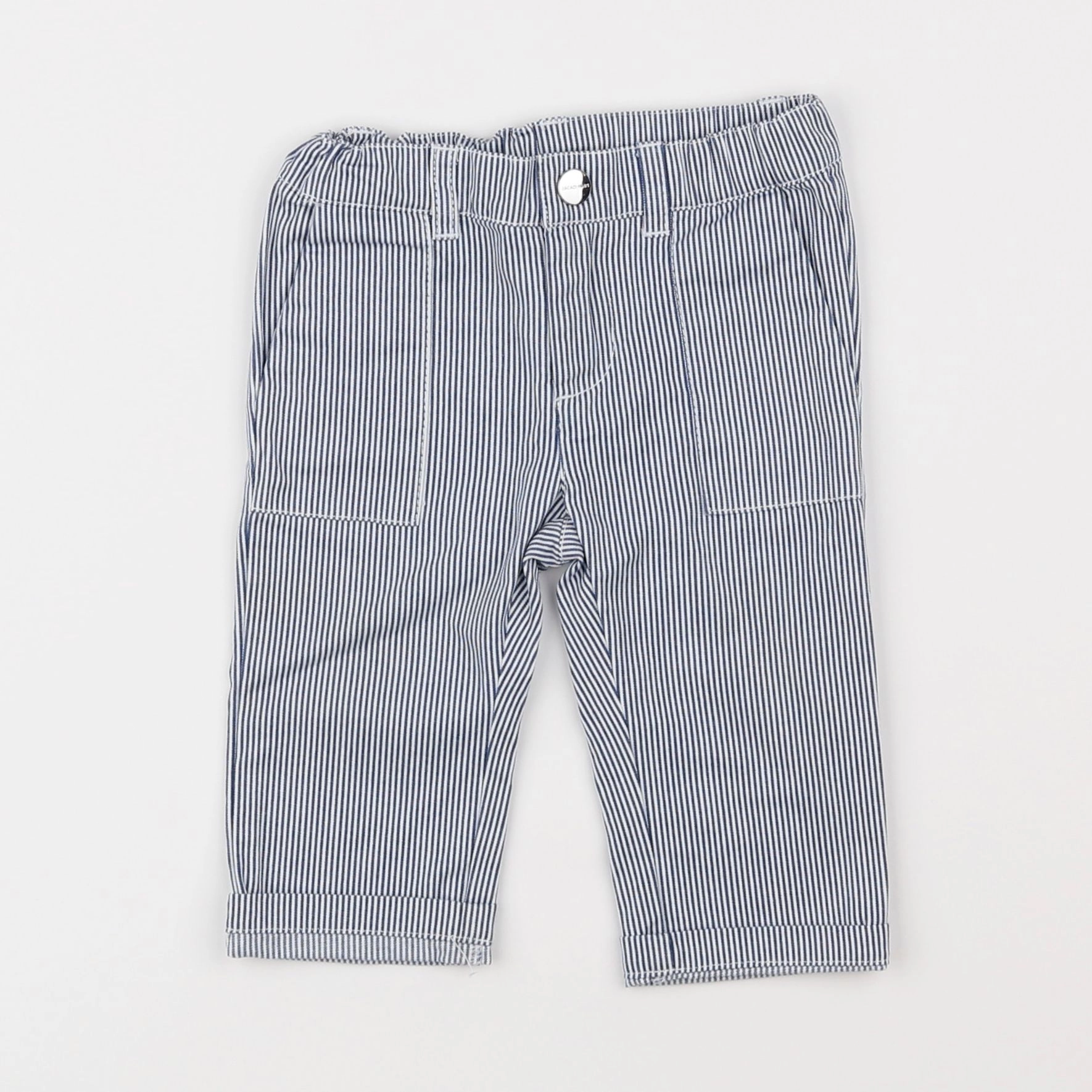 Jacadi - pantalon bleu - 12 mois