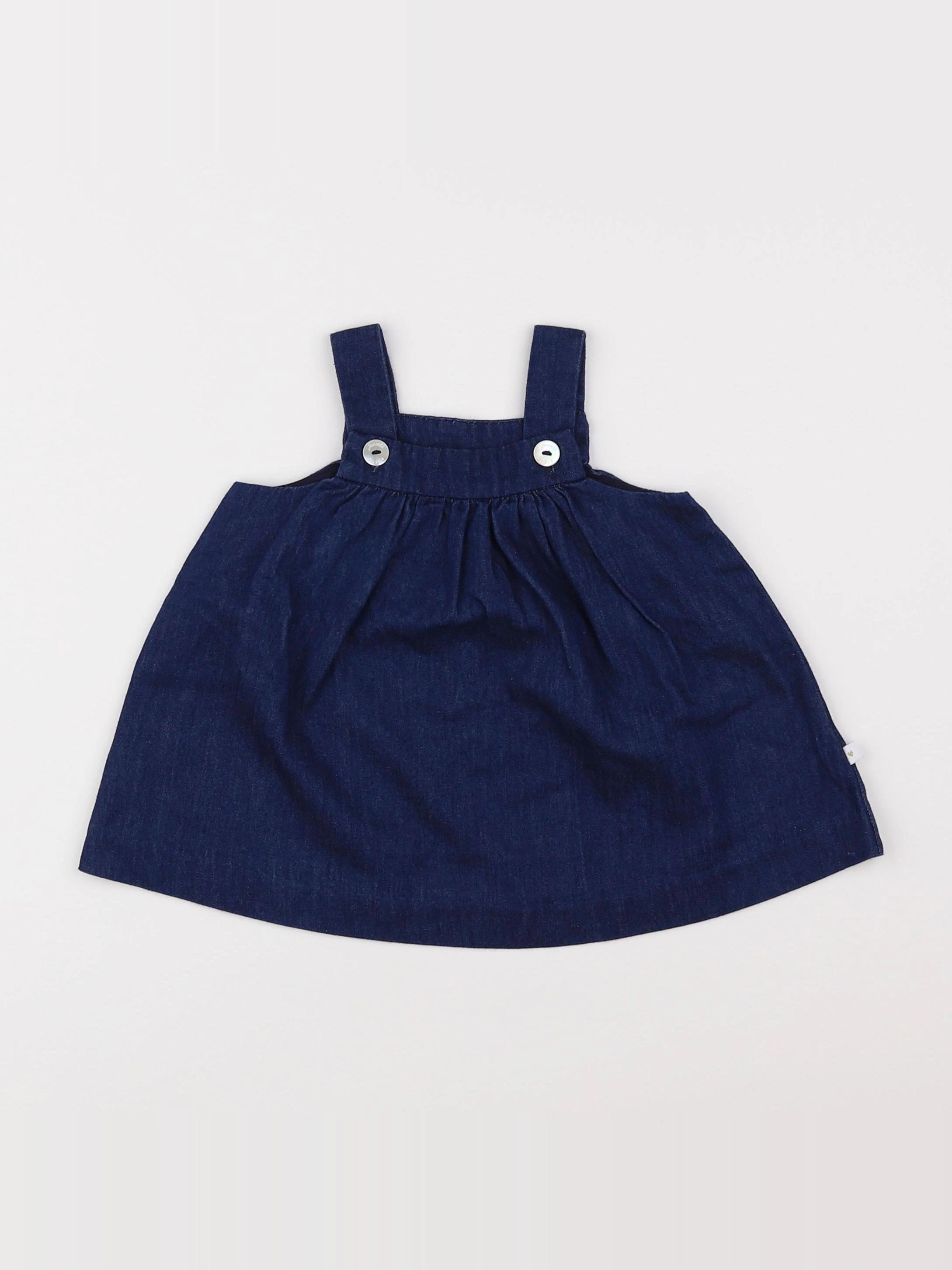 Jacadi - robe bleu - 6 mois