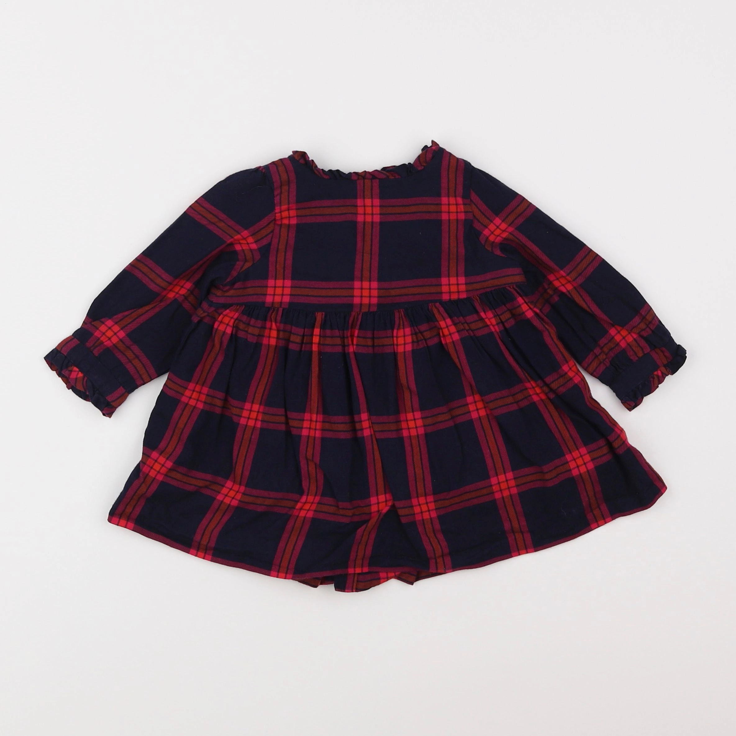 Jacadi - robe bleu, rose - 6 mois