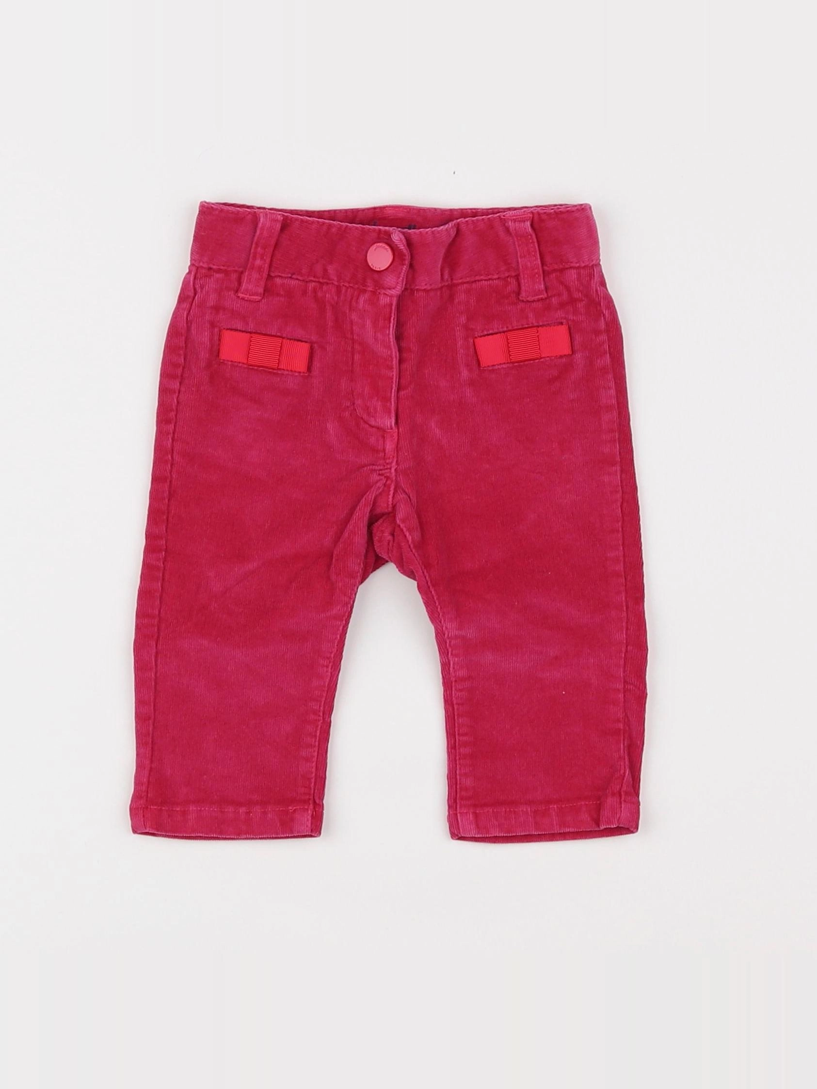 Jacadi - pantalon rose - 6 mois