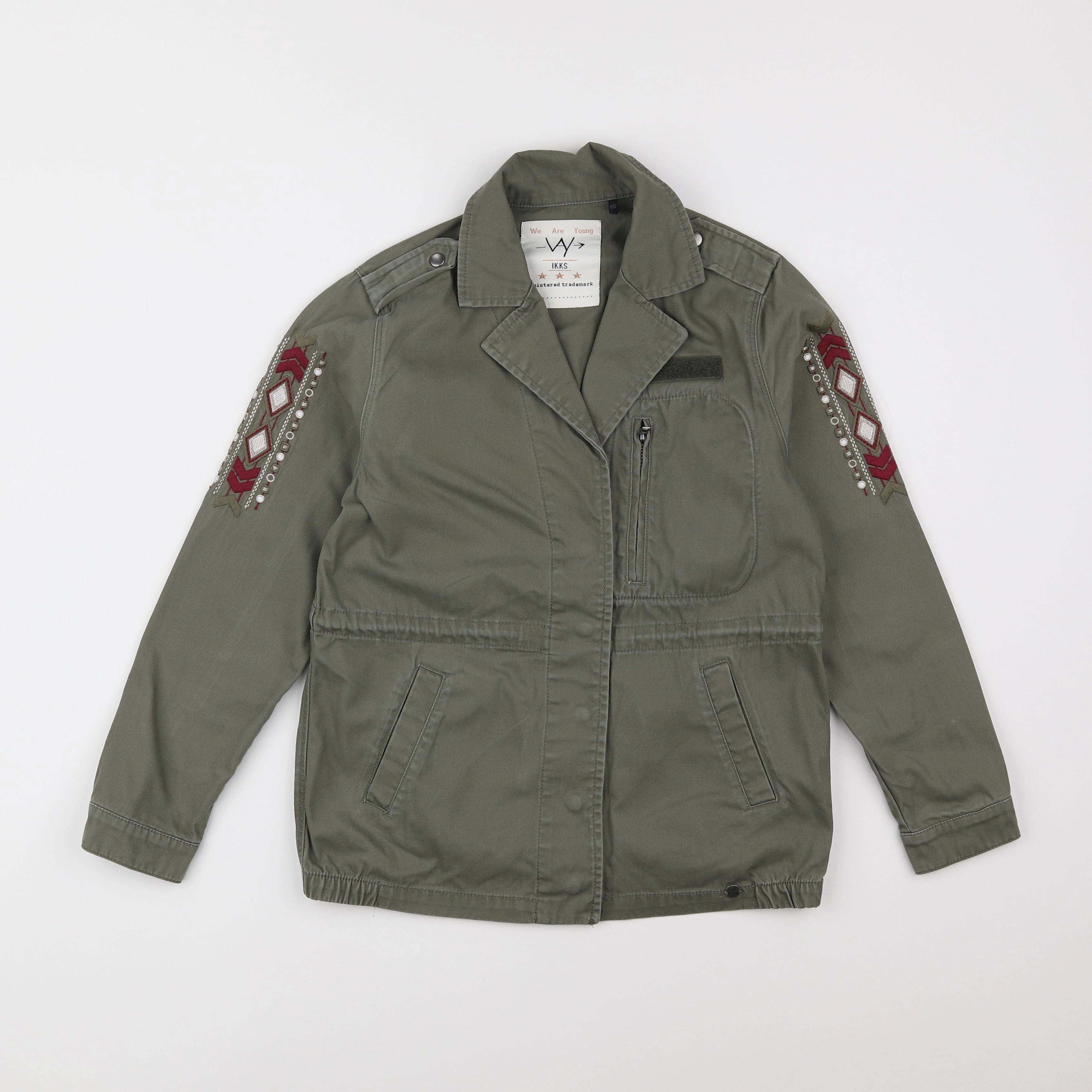 IKKS - veste vert - 10 ans