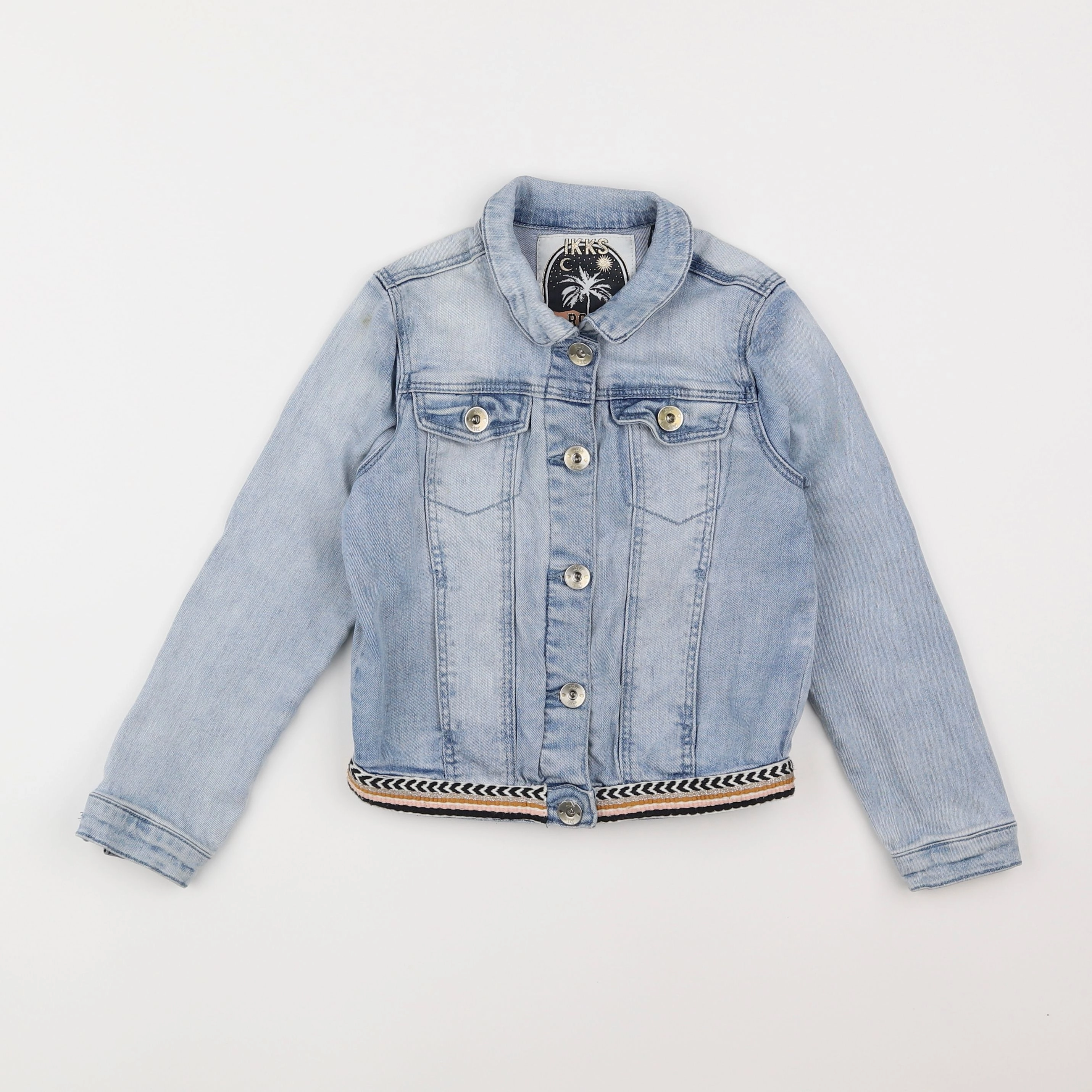 IKKS - veste bleu - 6 ans