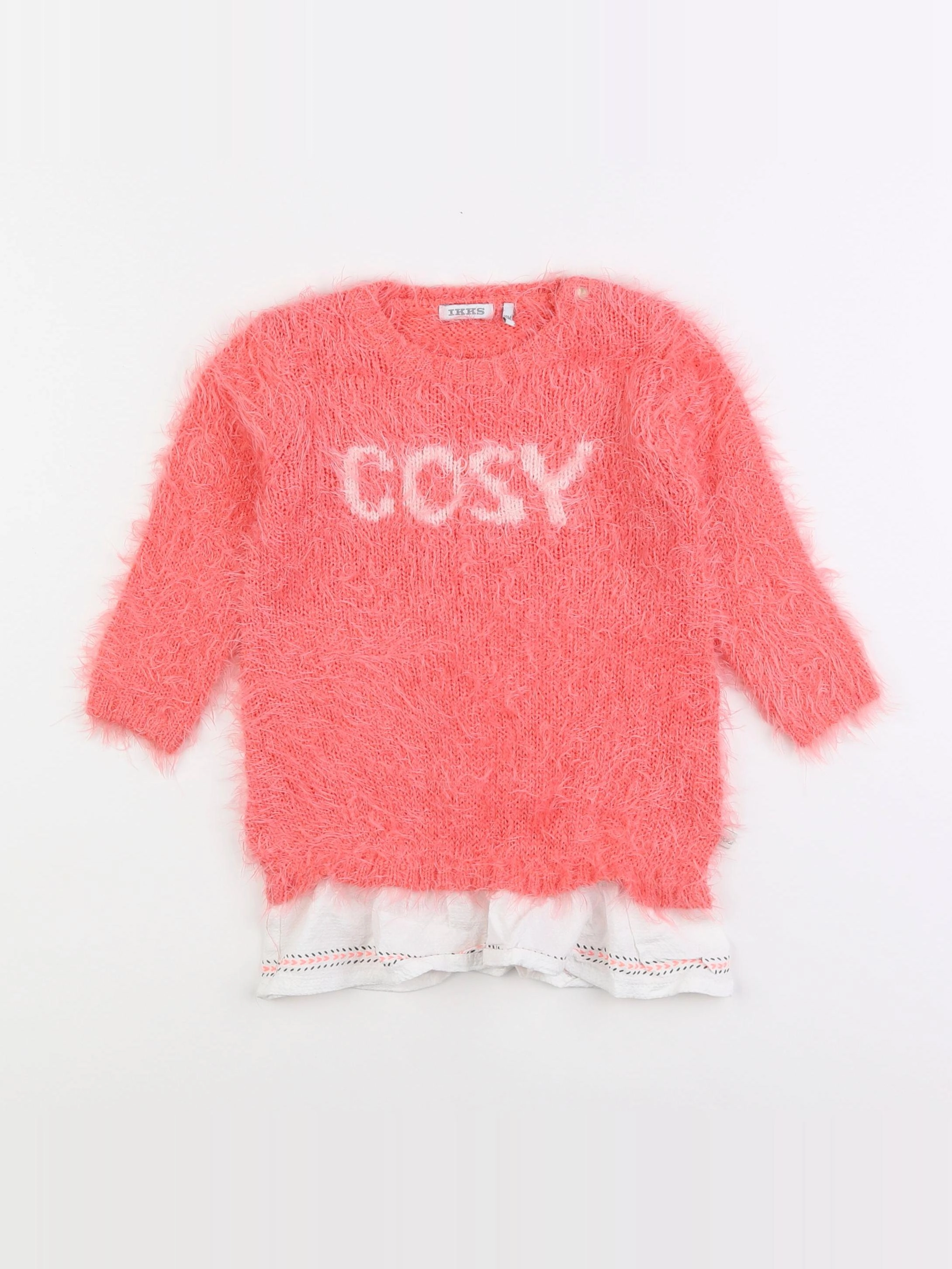 IKKS - robe rose - 18 mois