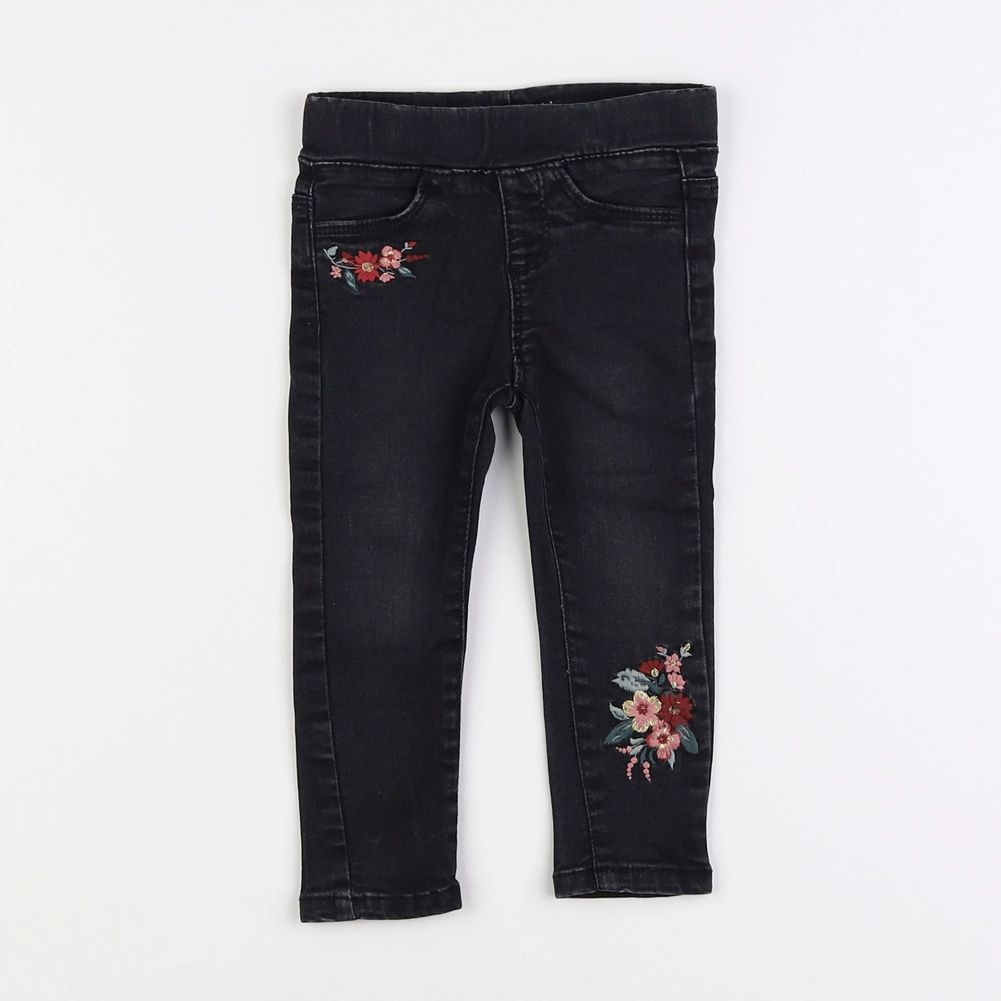 Vertbaudet - jegging noir - 2 ans