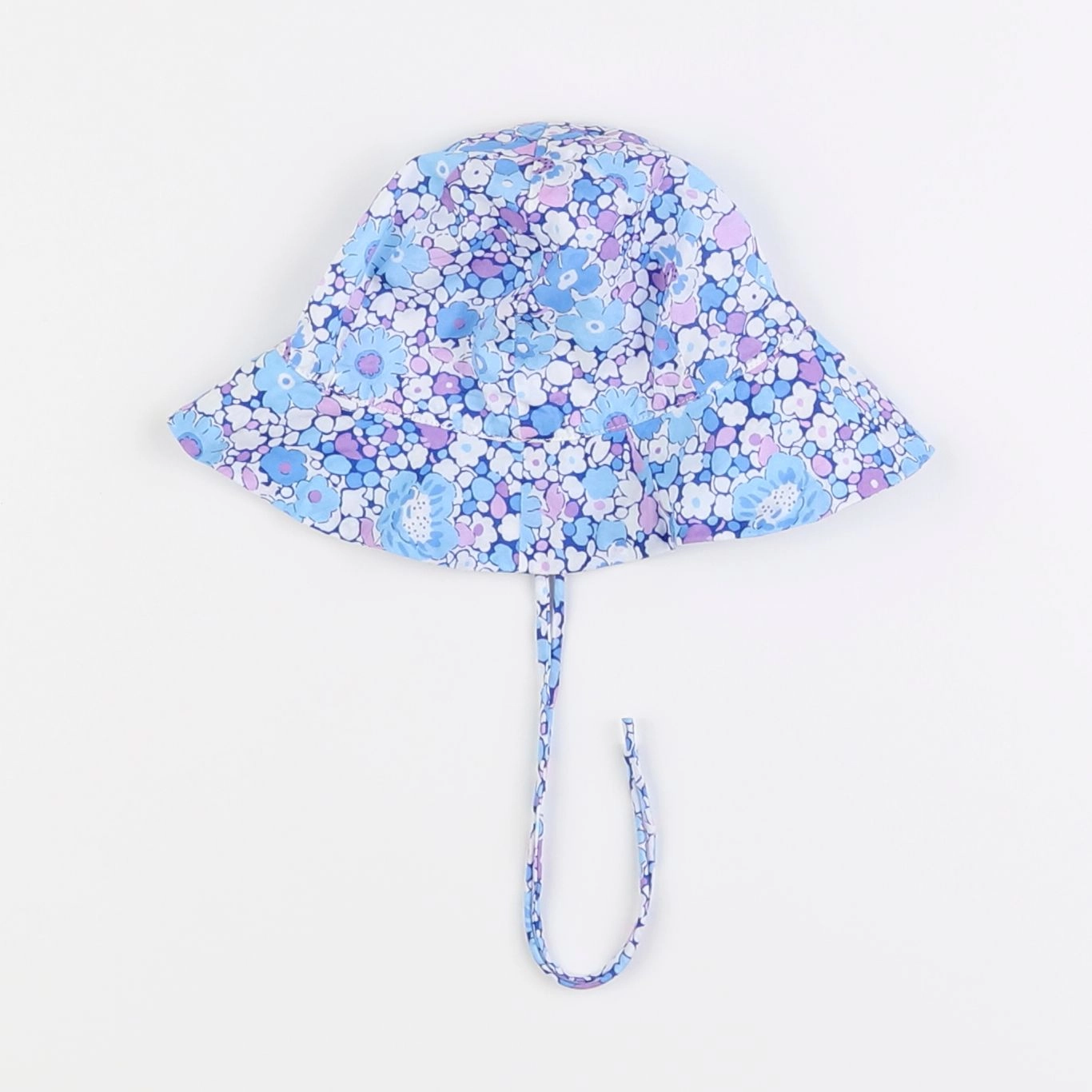 Jacadi - chapeau liberty bleu - 1 mois