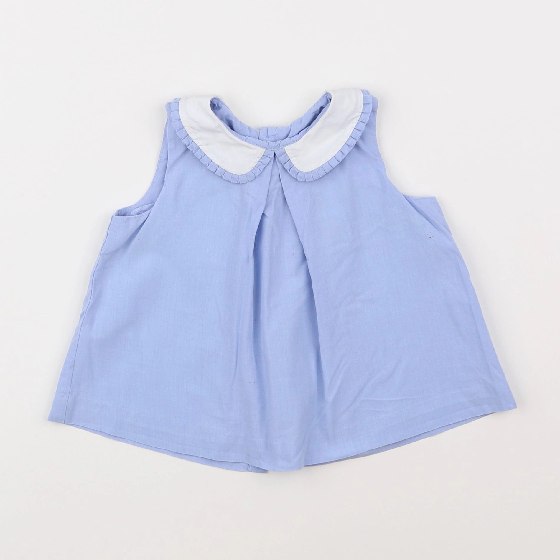 Jacadi - blouse bleu - 18 mois