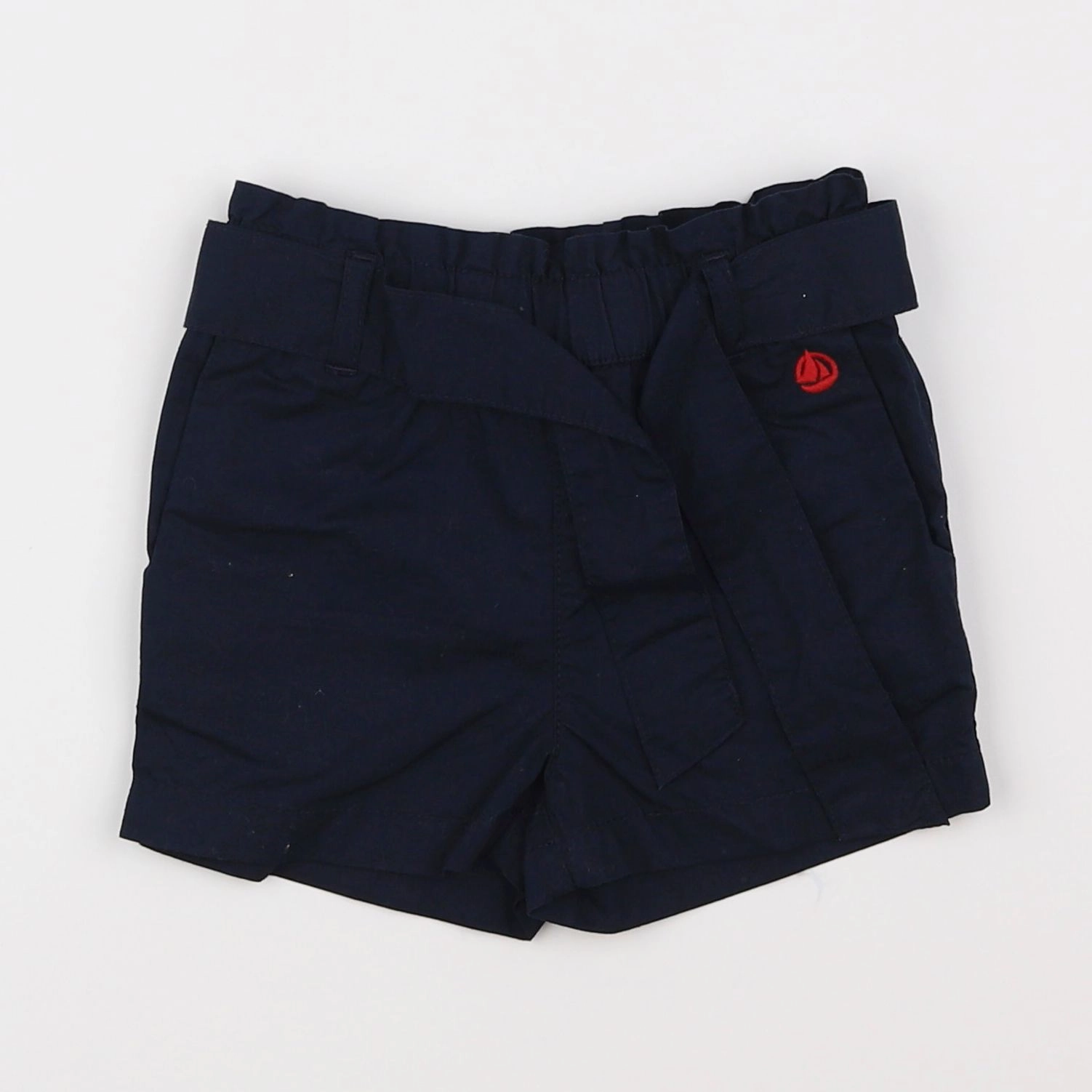 Petit Bateau - short bleu - 3 ans