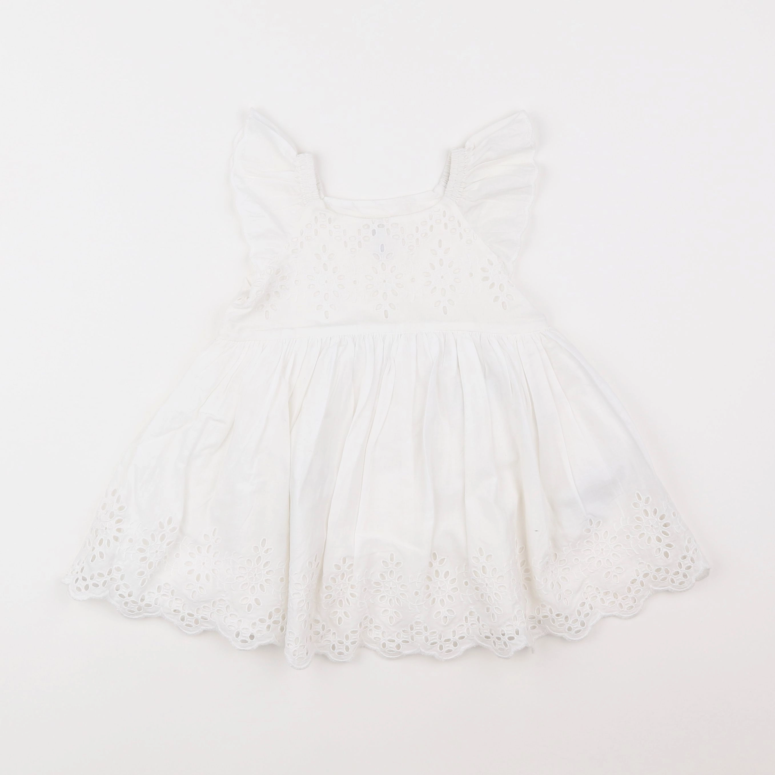 GAP - robe blanc - 18 mois à 2 ans