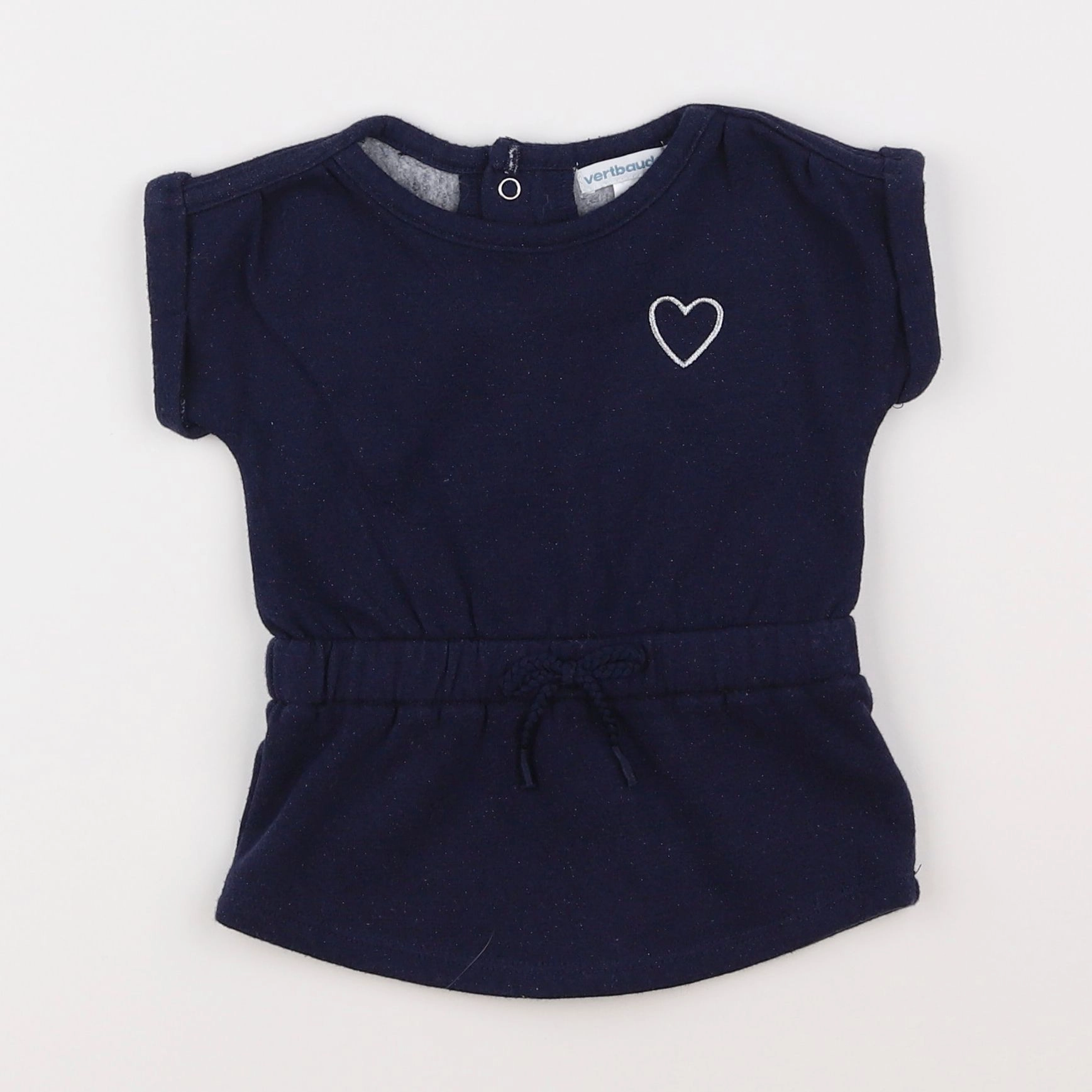 Vertbaudet - robe bleu - 6 mois