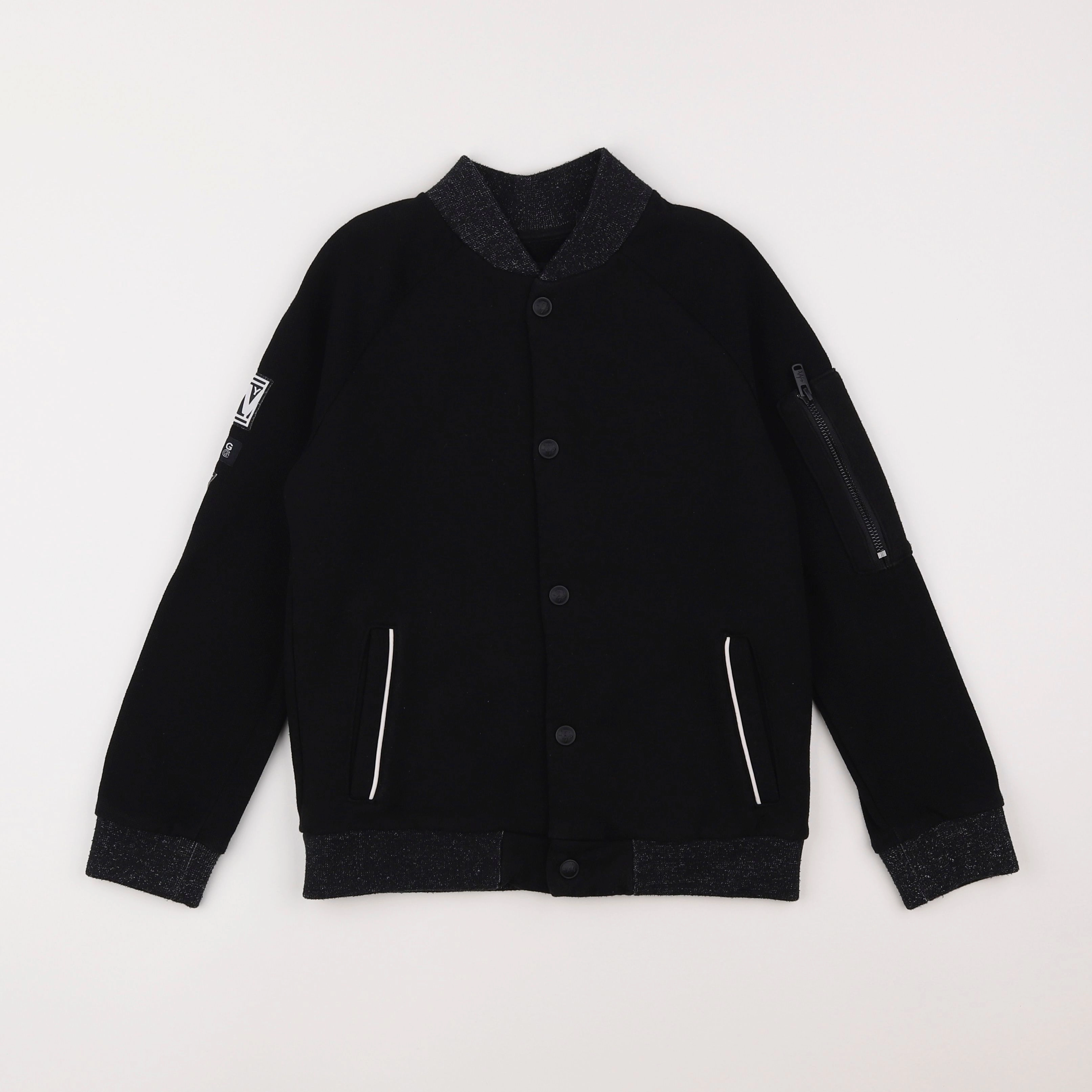 IKKS - veste noir - 10 ans