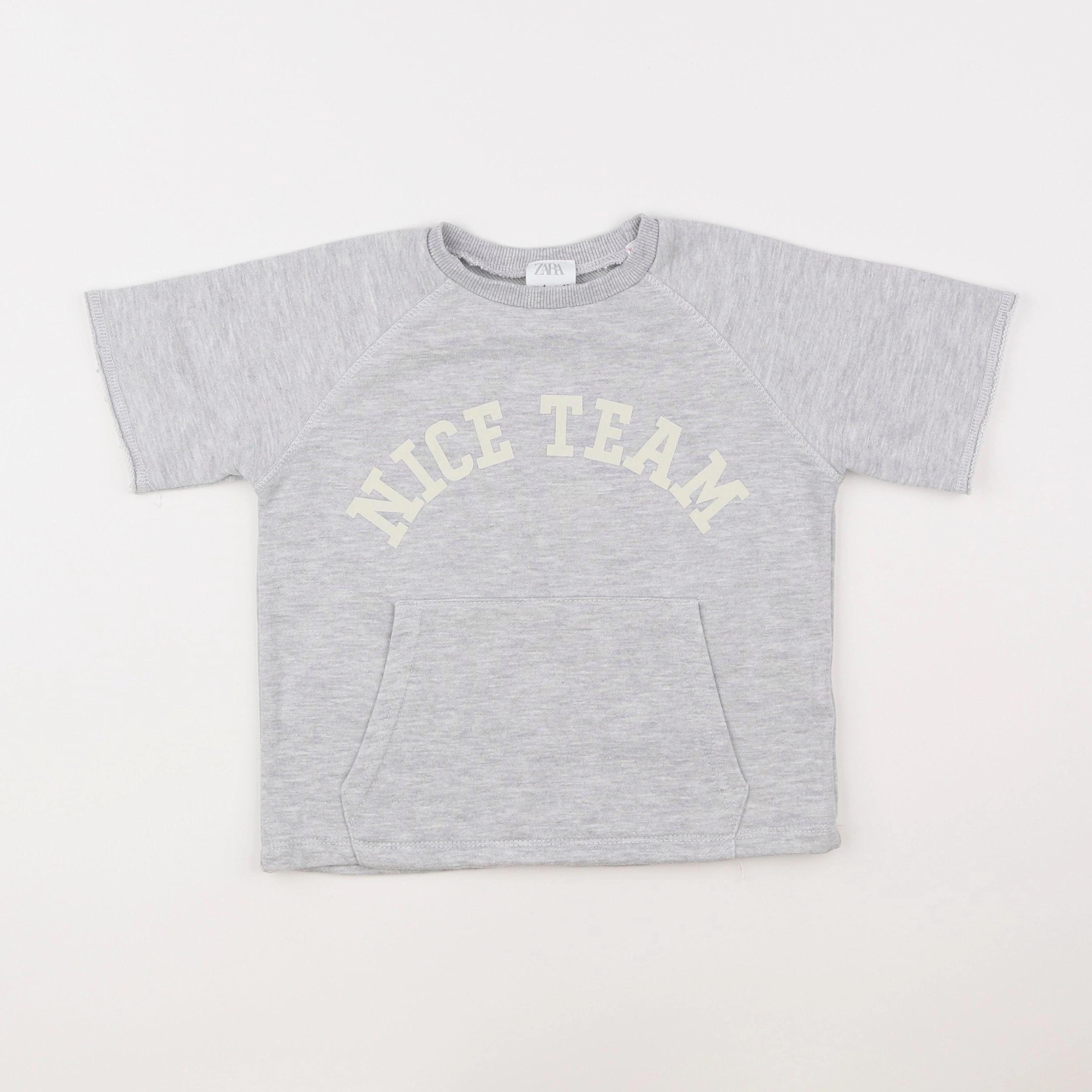 Zara - sweat gris - 4 ans