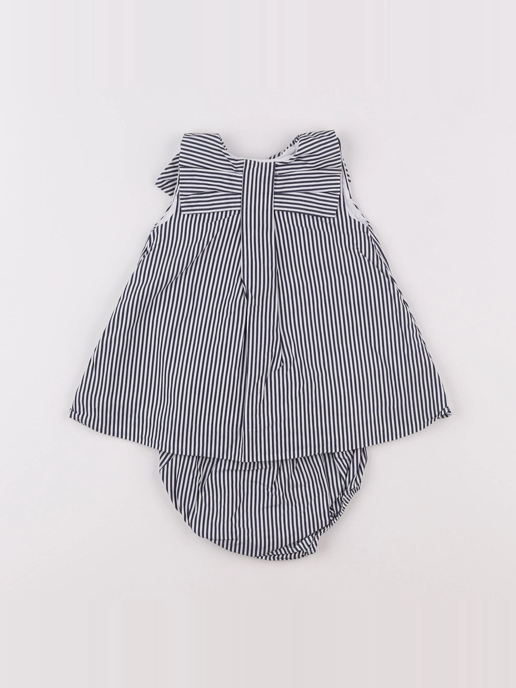 Jacadi - robe bleu - 3 mois