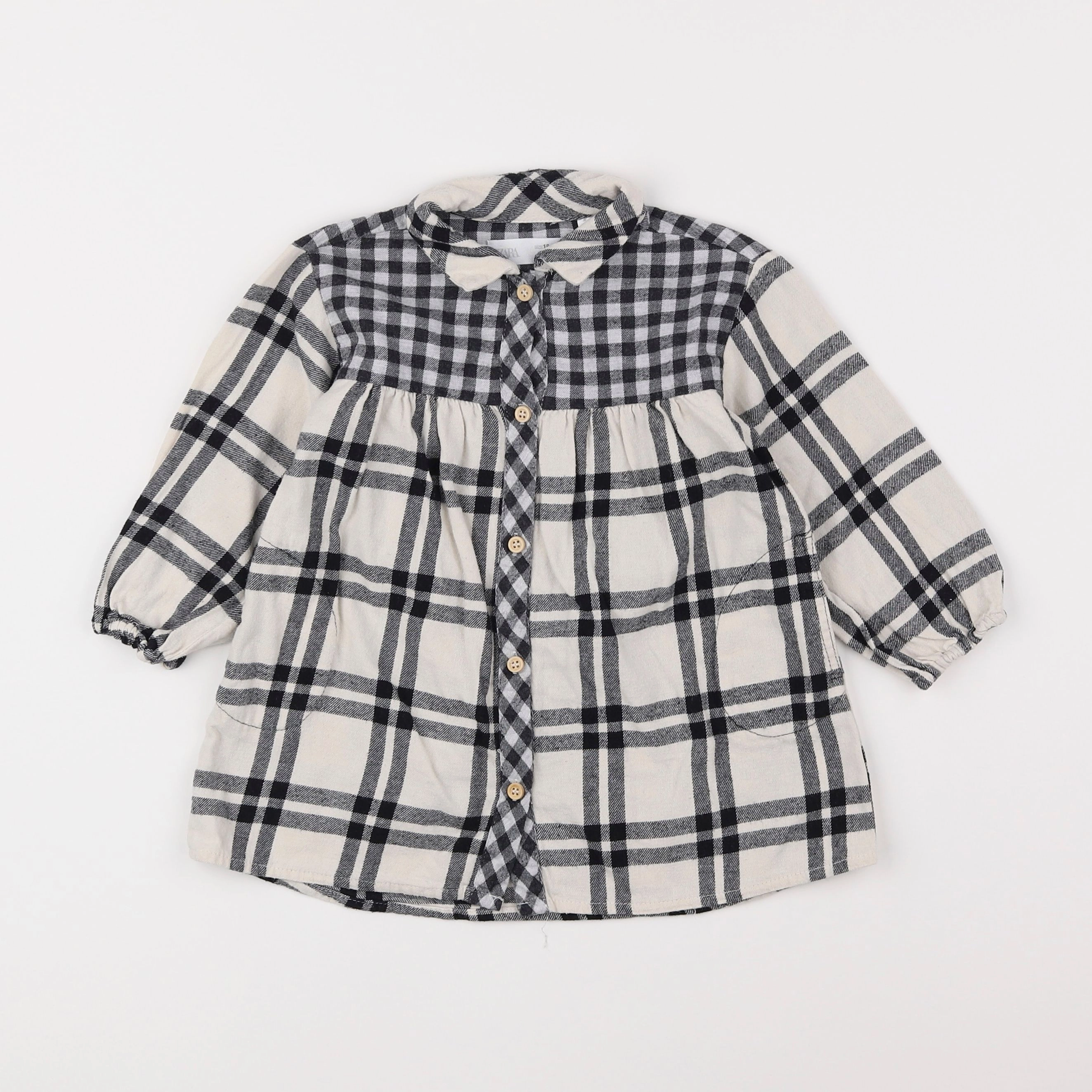 Zara - robe noir - 18 mois à 2 ans