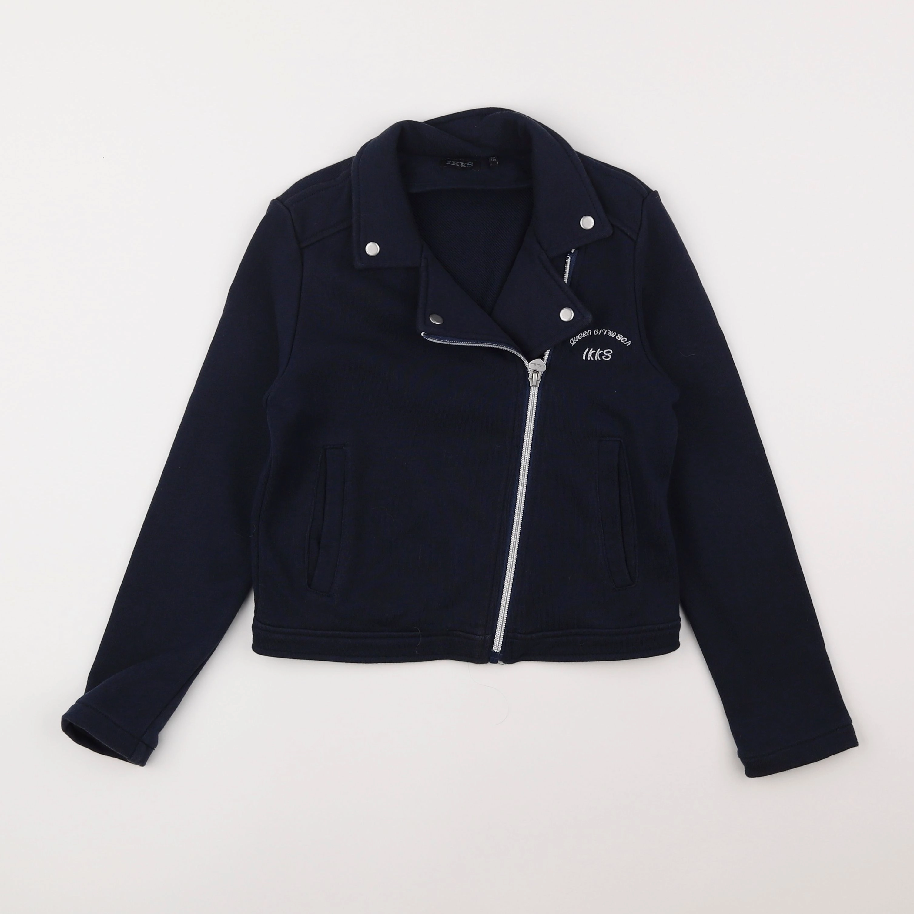 IKKS - veste bleu - 8 ans