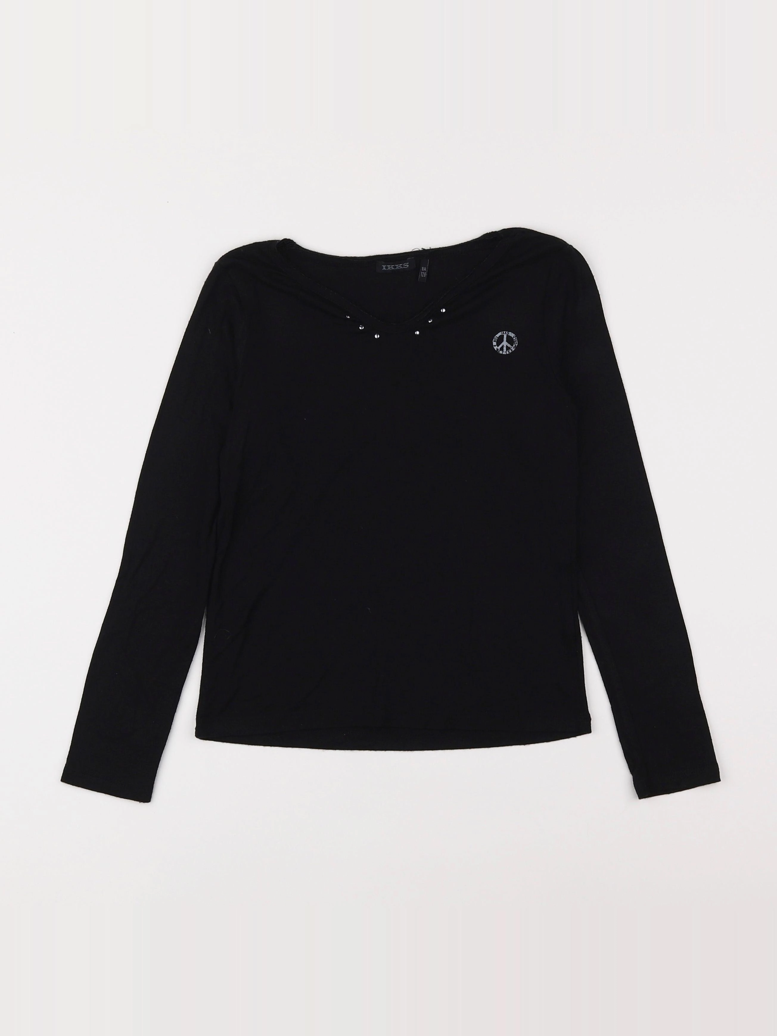 IKKS - tee-shirt noir - 8 ans
