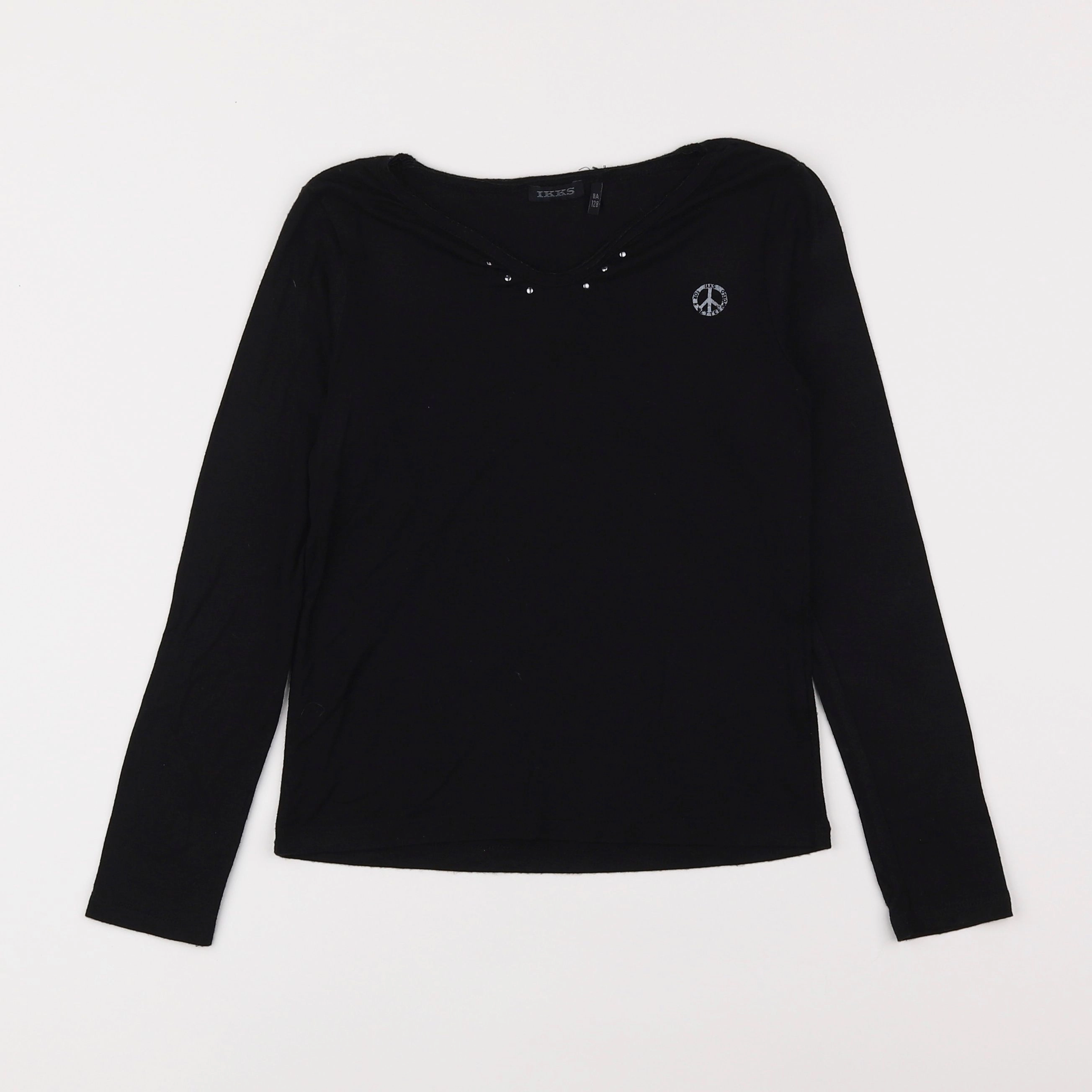 IKKS - tee-shirt noir - 8 ans