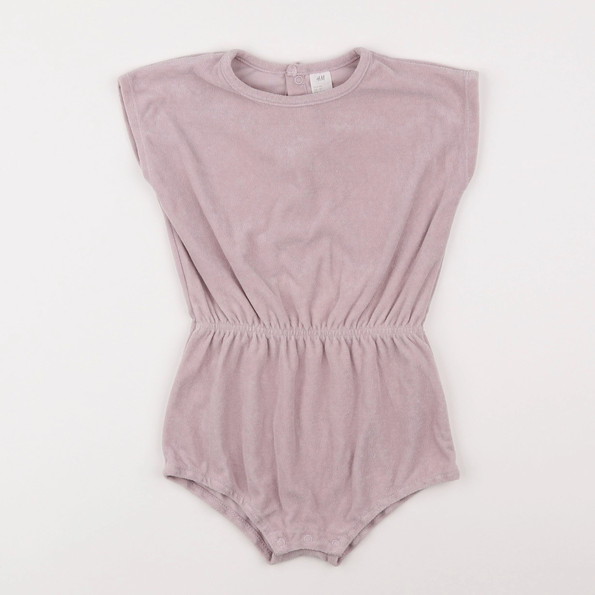 H&M - combinaison violet - 2/3 ans