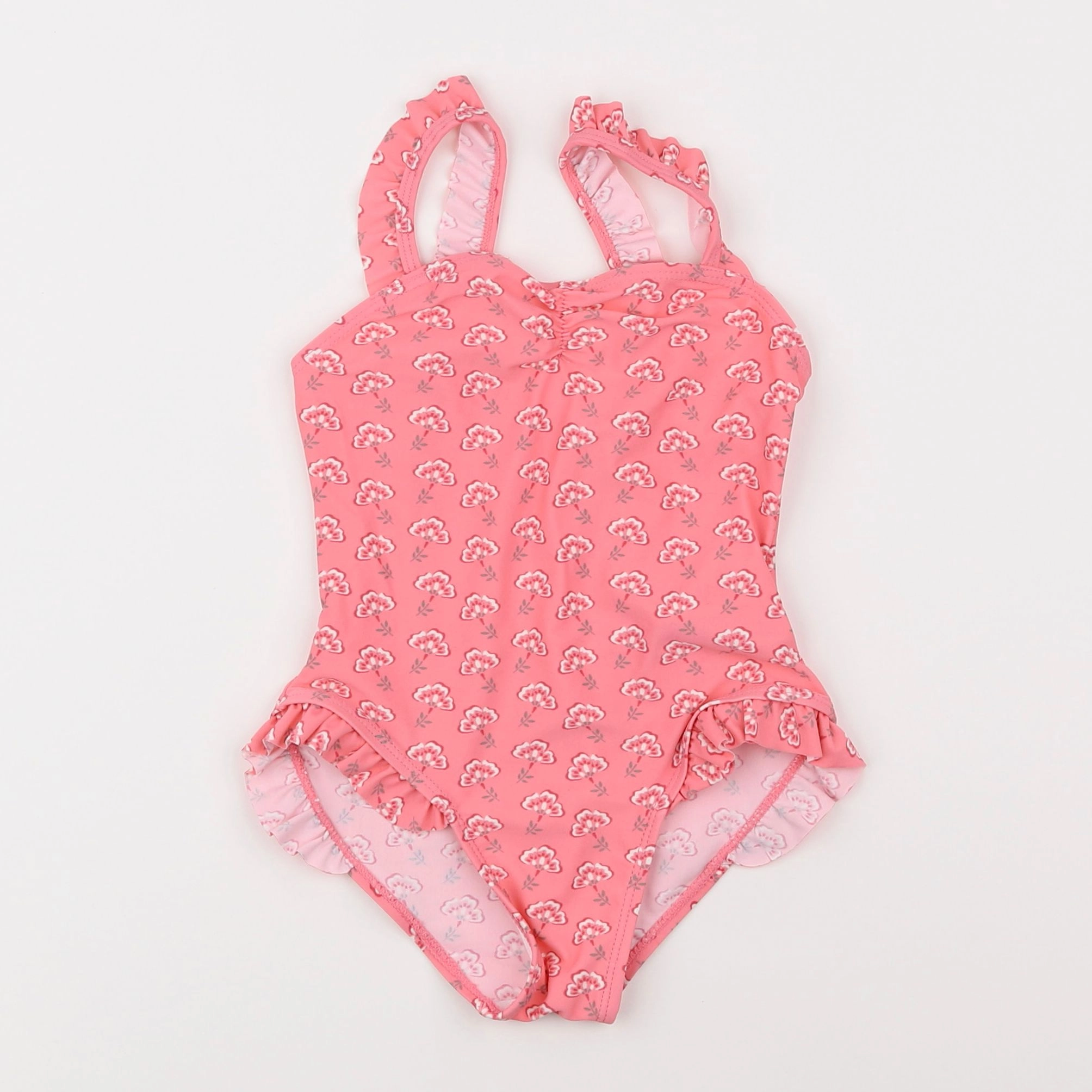 Vertbaudet - maillot de bain rose - 5 ans