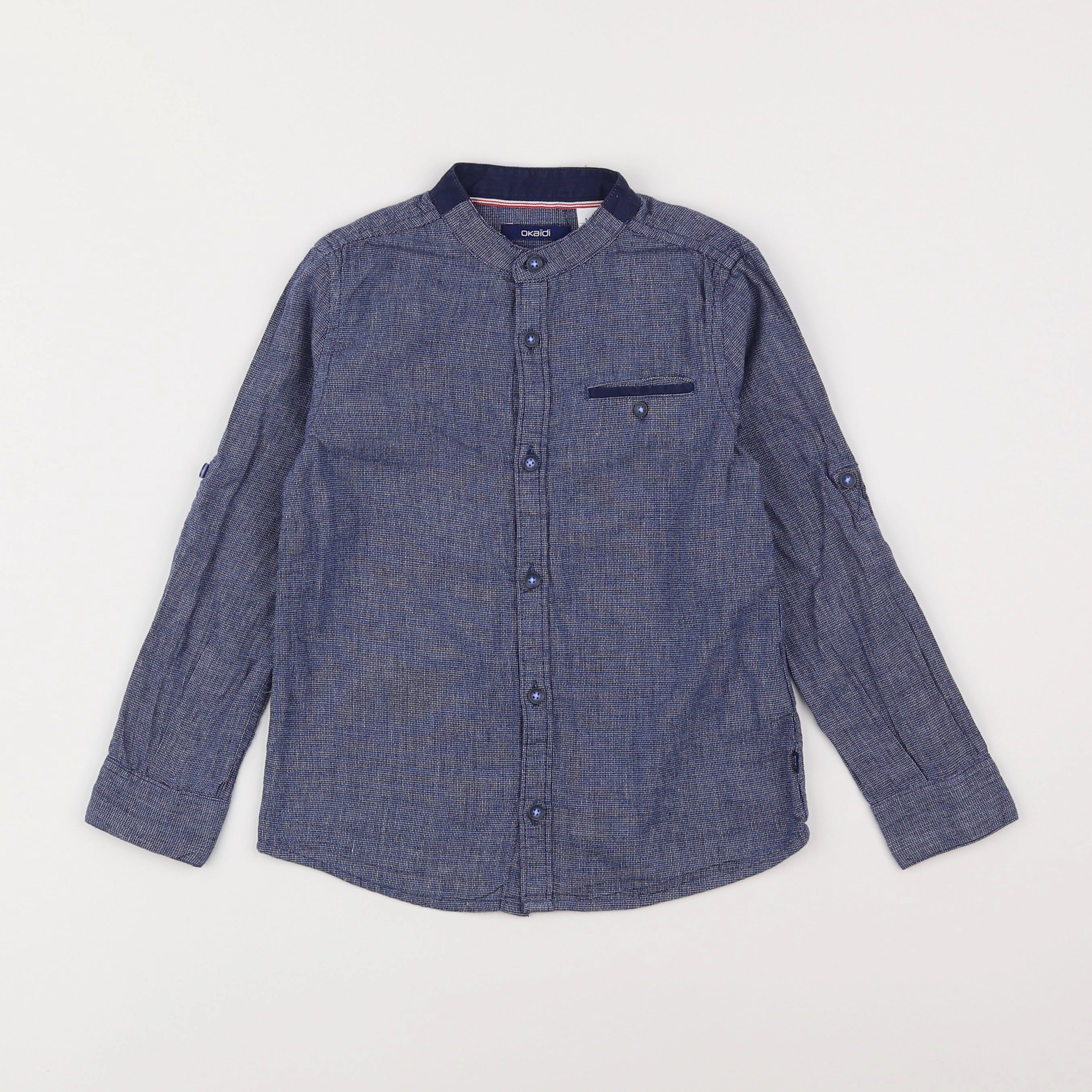 Okaidi - chemise bleu - 5 ans