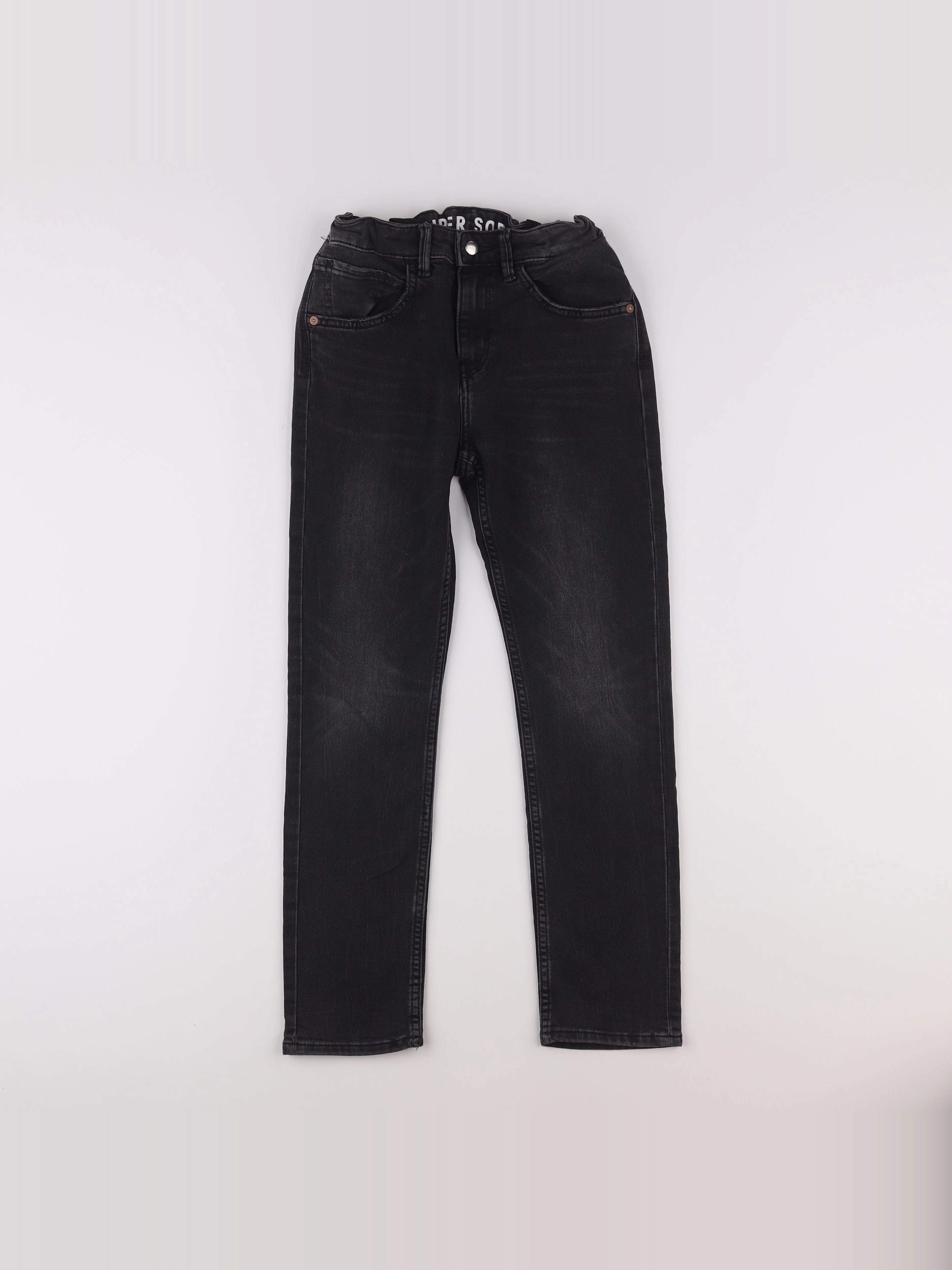 H&M - jean noir - 9/10 ans