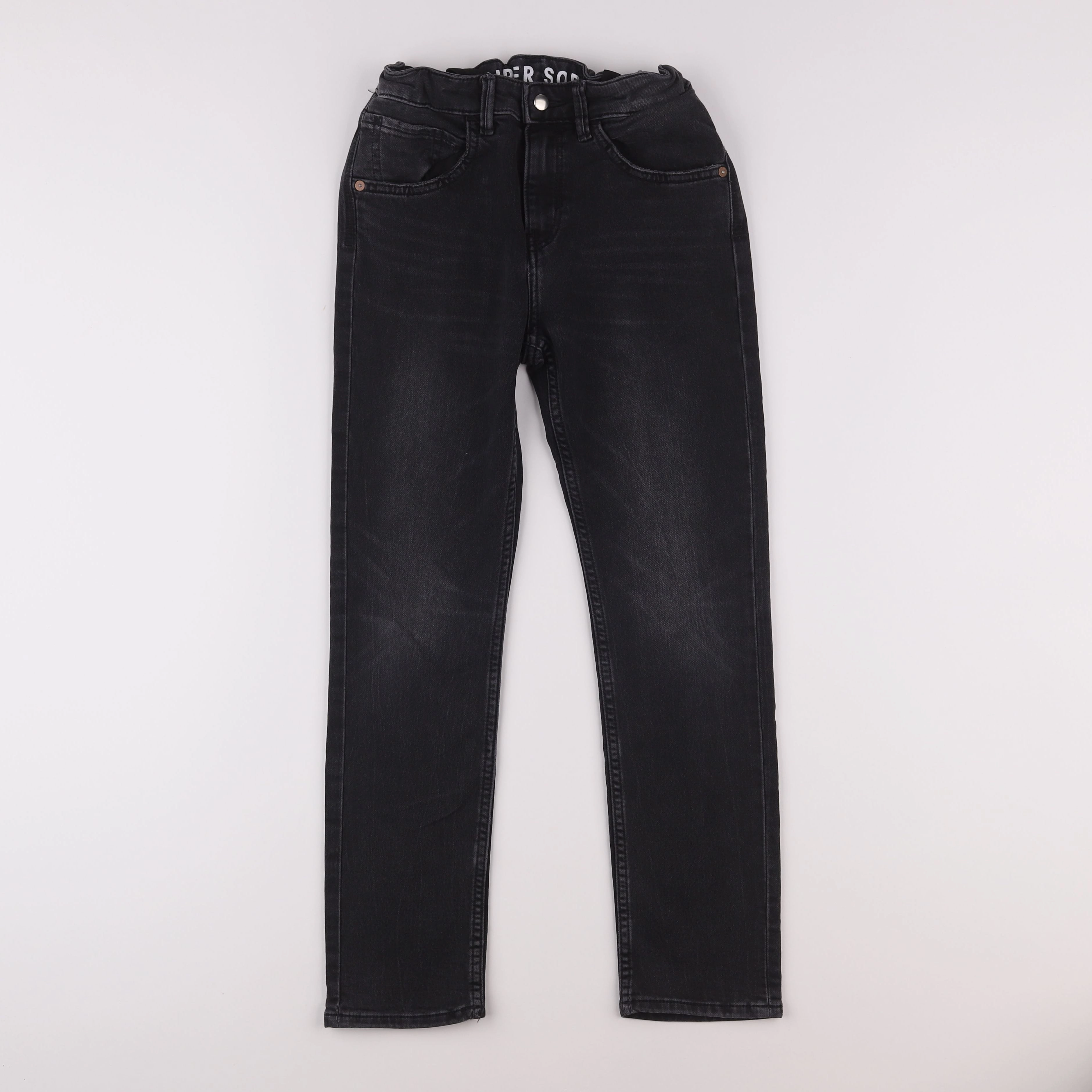 H&M - jean noir - 9/10 ans