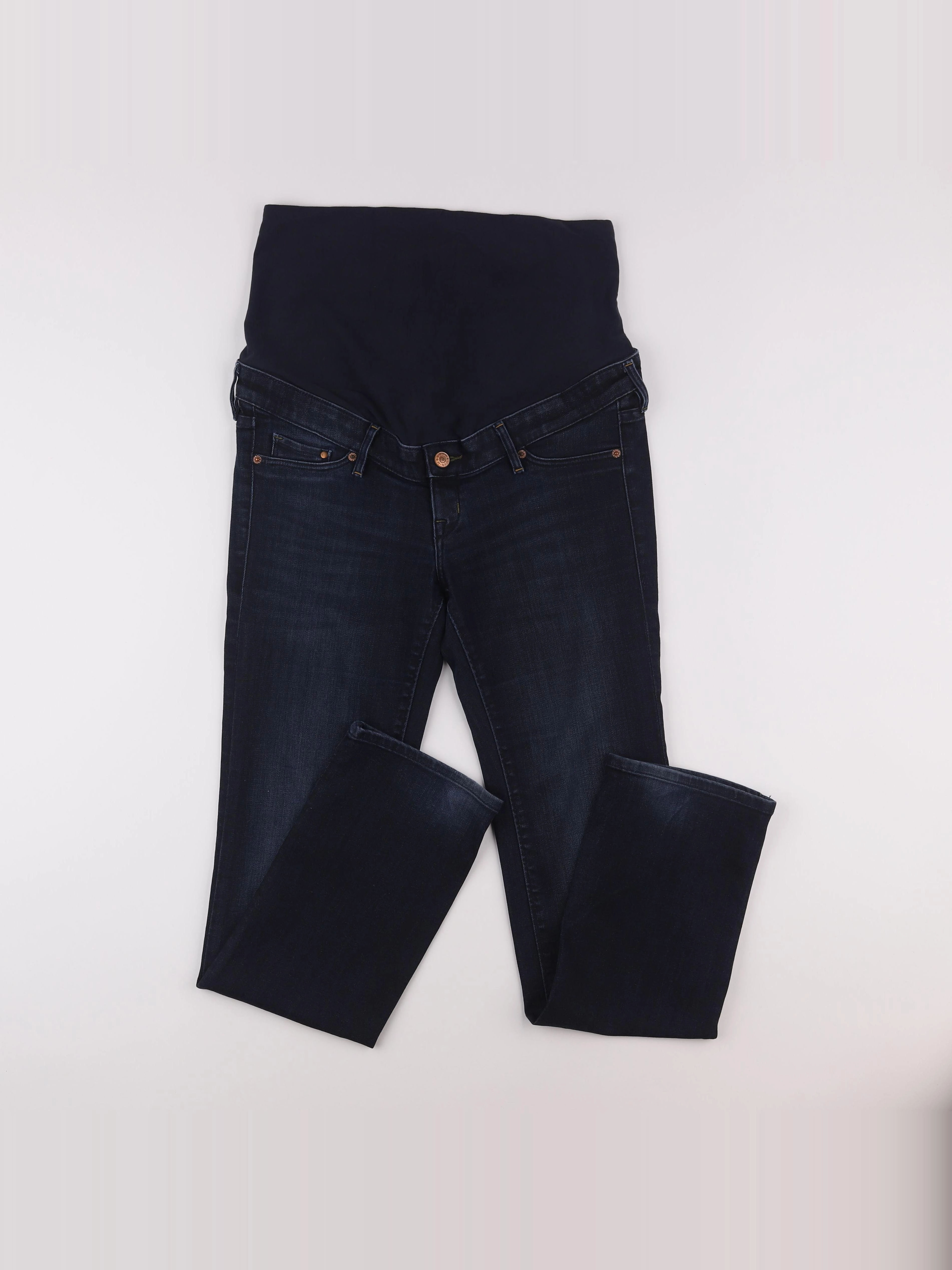 H&M - jean grossesse bleu - 38