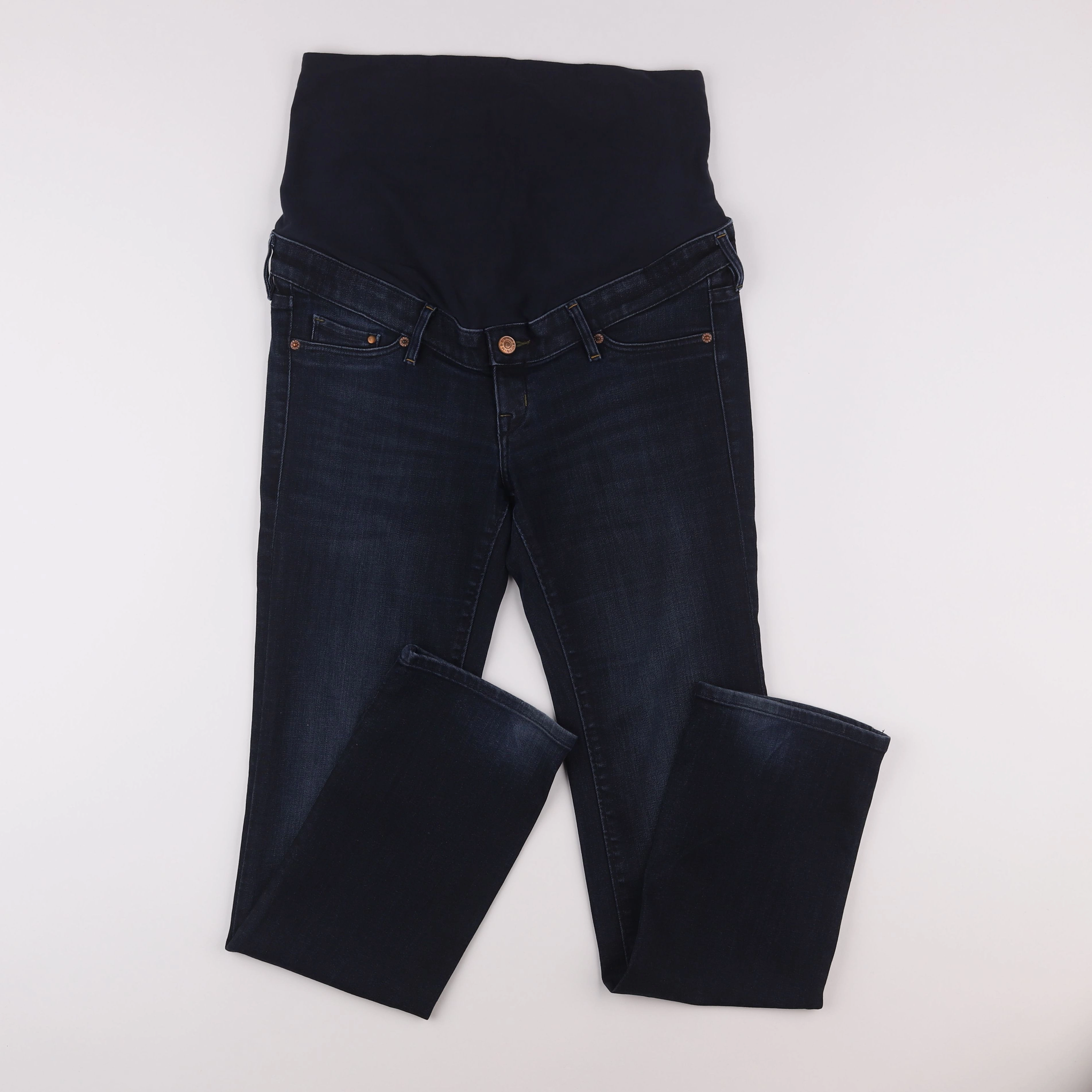 H&M - jean grossesse bleu - 38