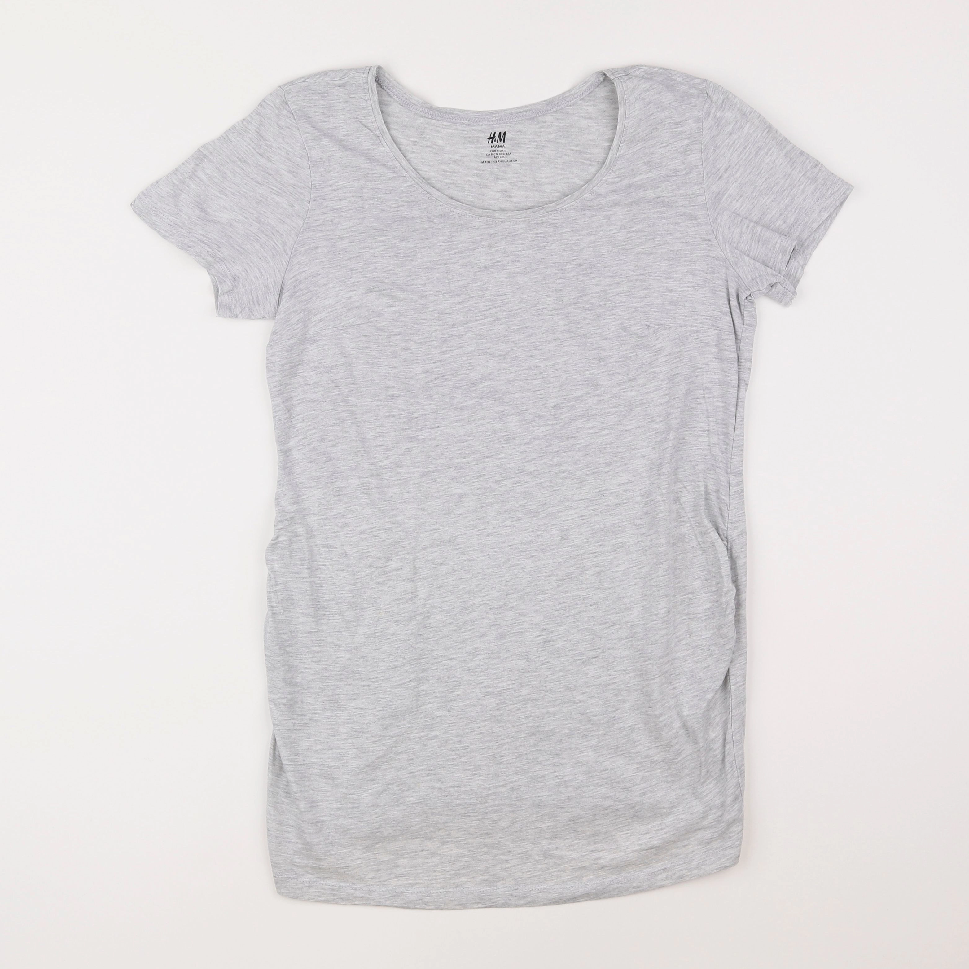 H&M - tee-shirt grossesse gris - 36