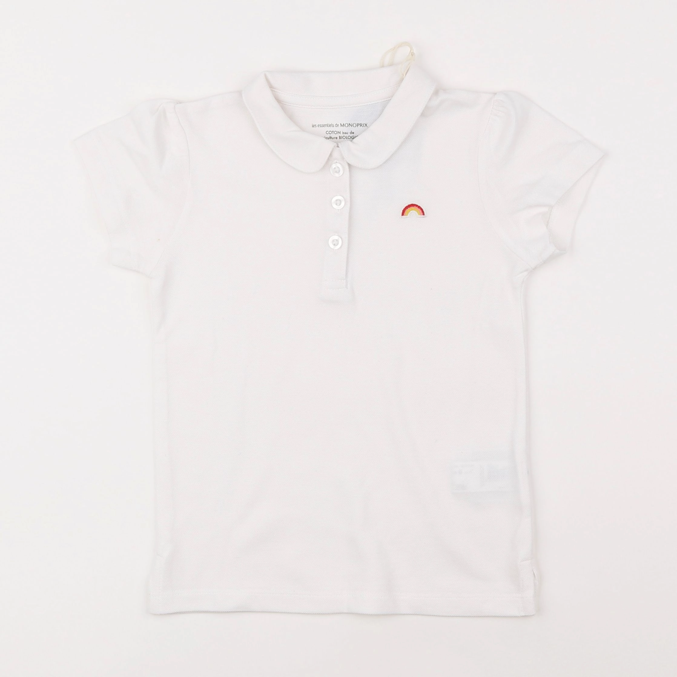 Boutchou - polo blanc - 5 ans