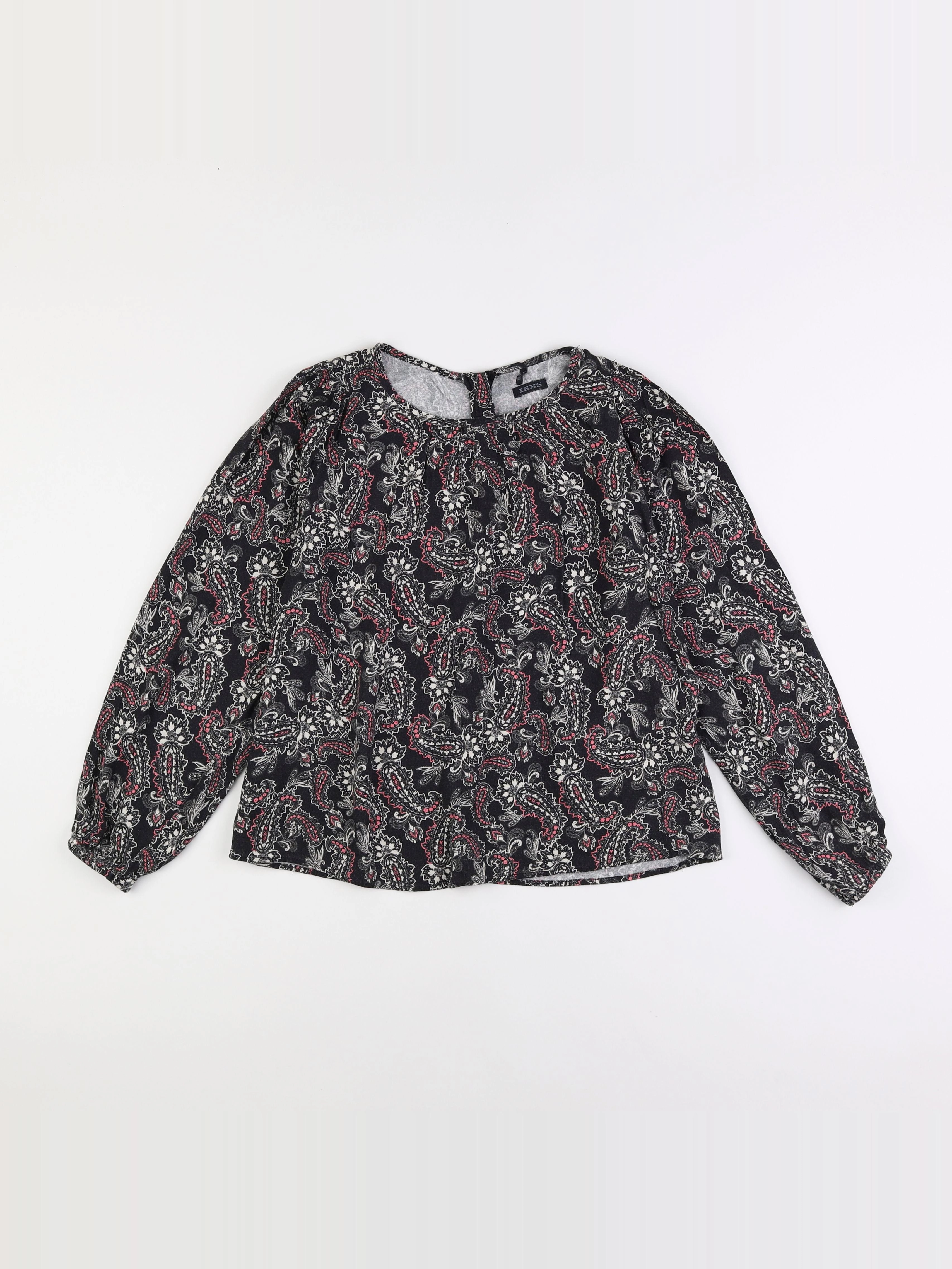 IKKS - blouse noir - 10 ans