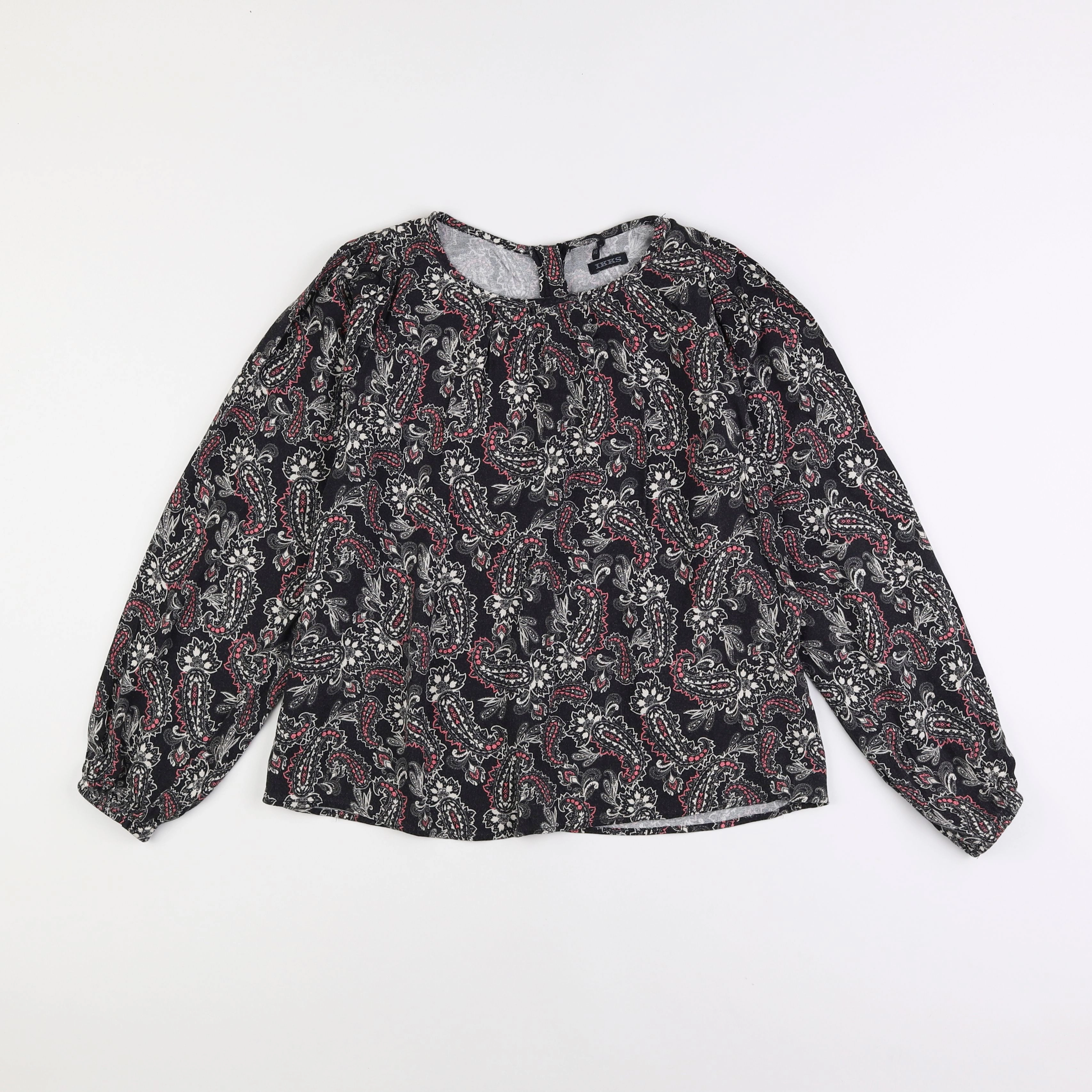 IKKS - blouse noir - 10 ans