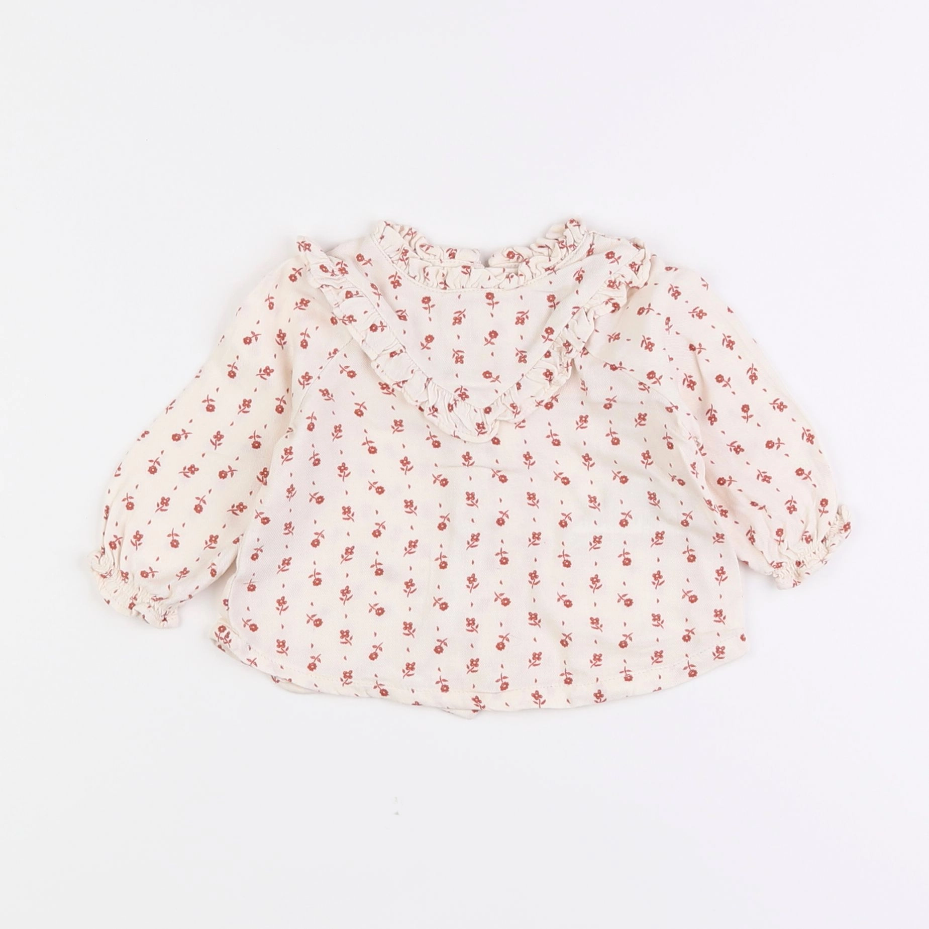 Vertbaudet - blouse beige - 3 mois