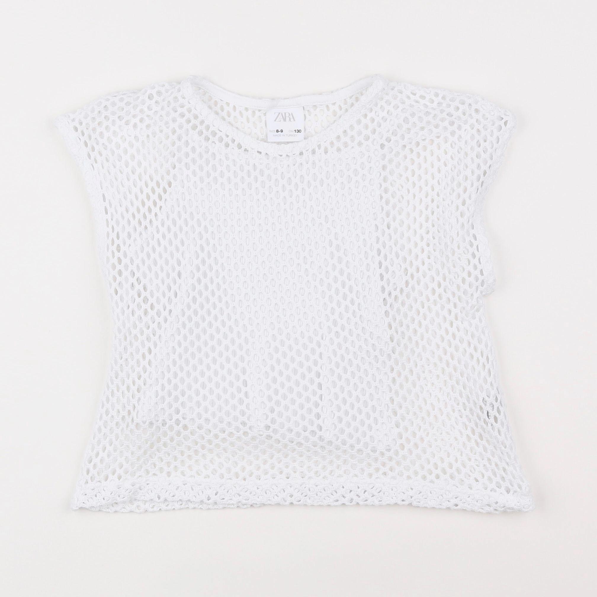 Zara - top blanc - 8/9 ans