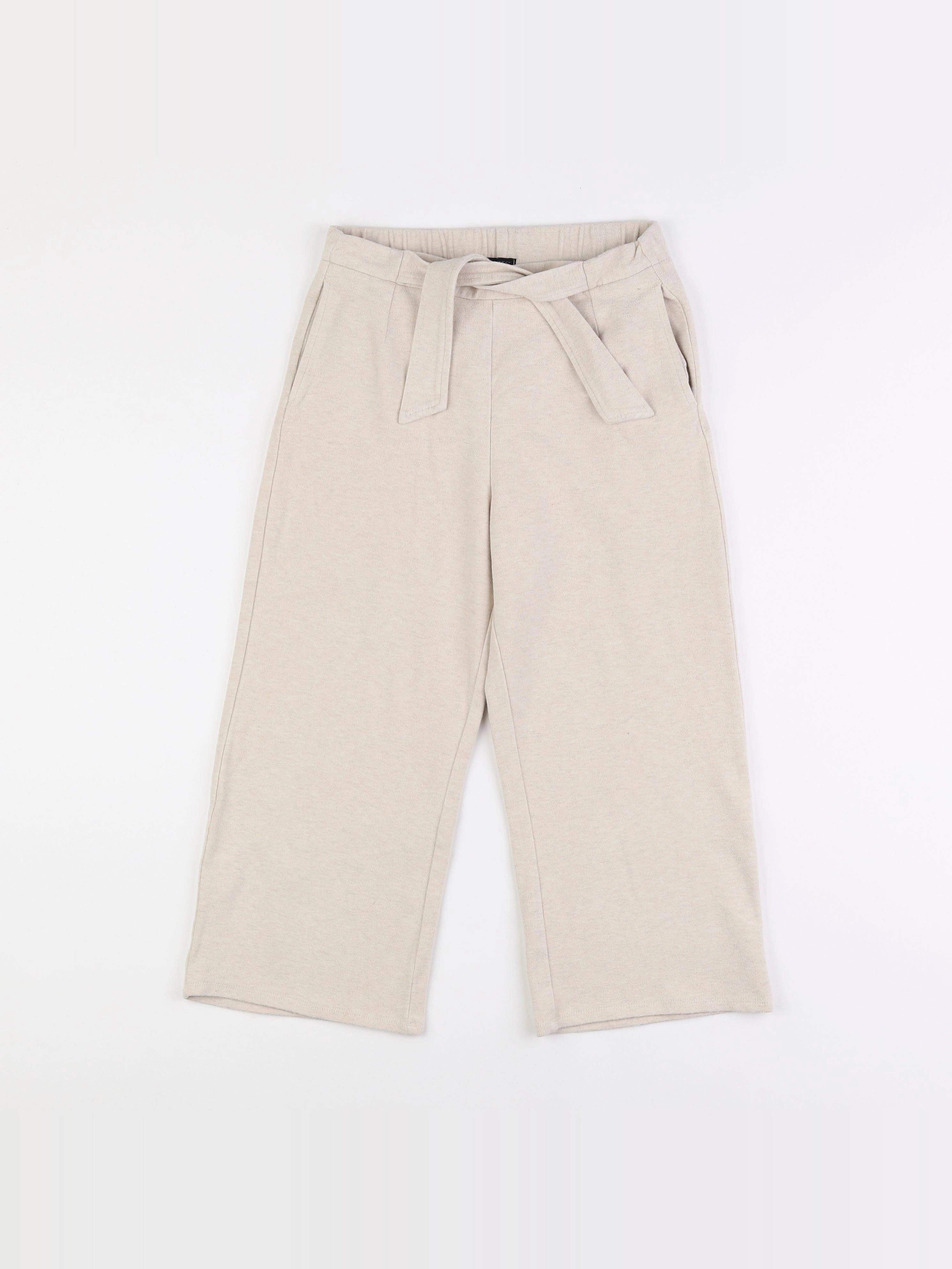 IKKS - pantalon beige - 8 ans
