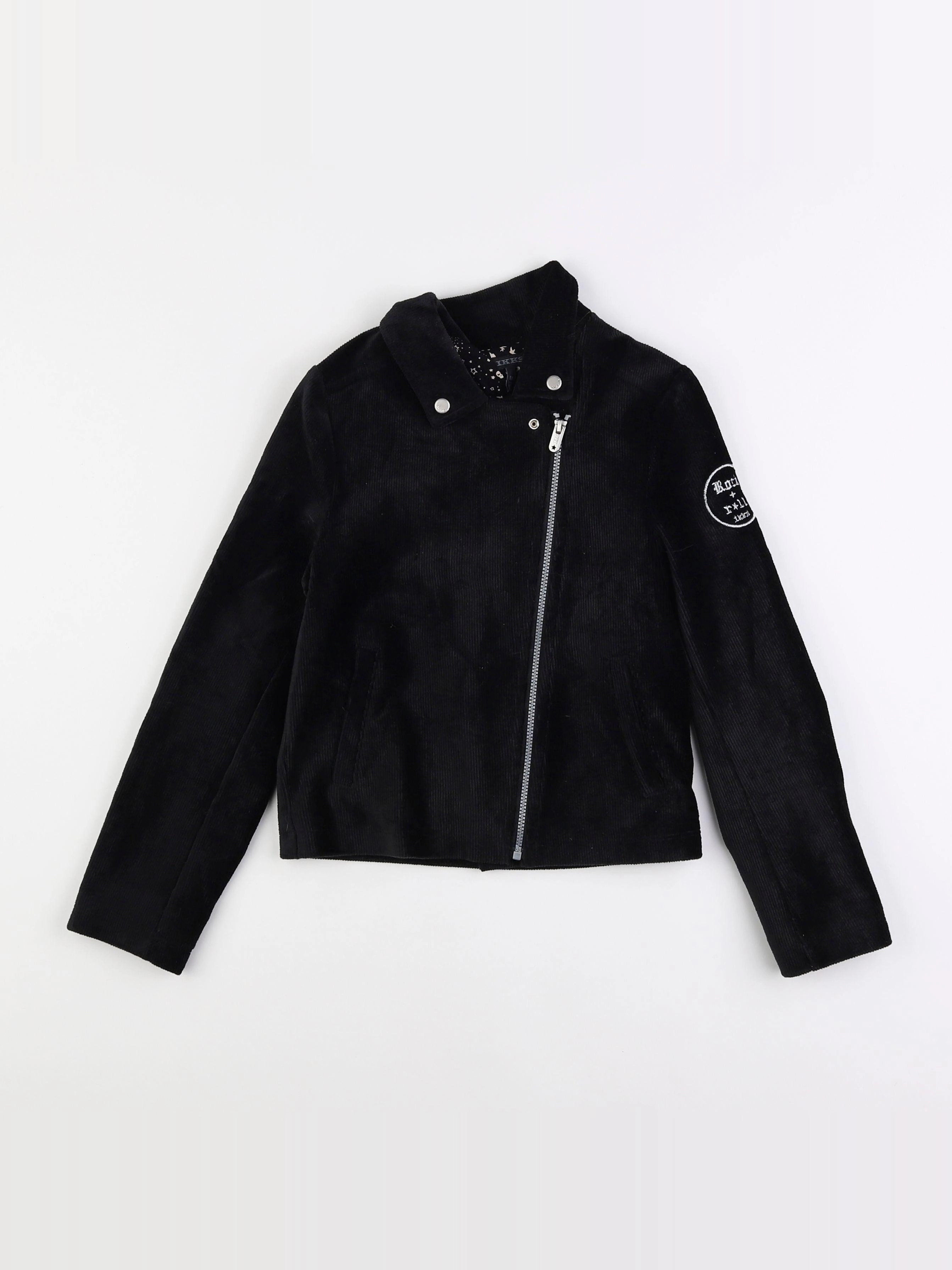 IKKS - veste noir - 8 ans
