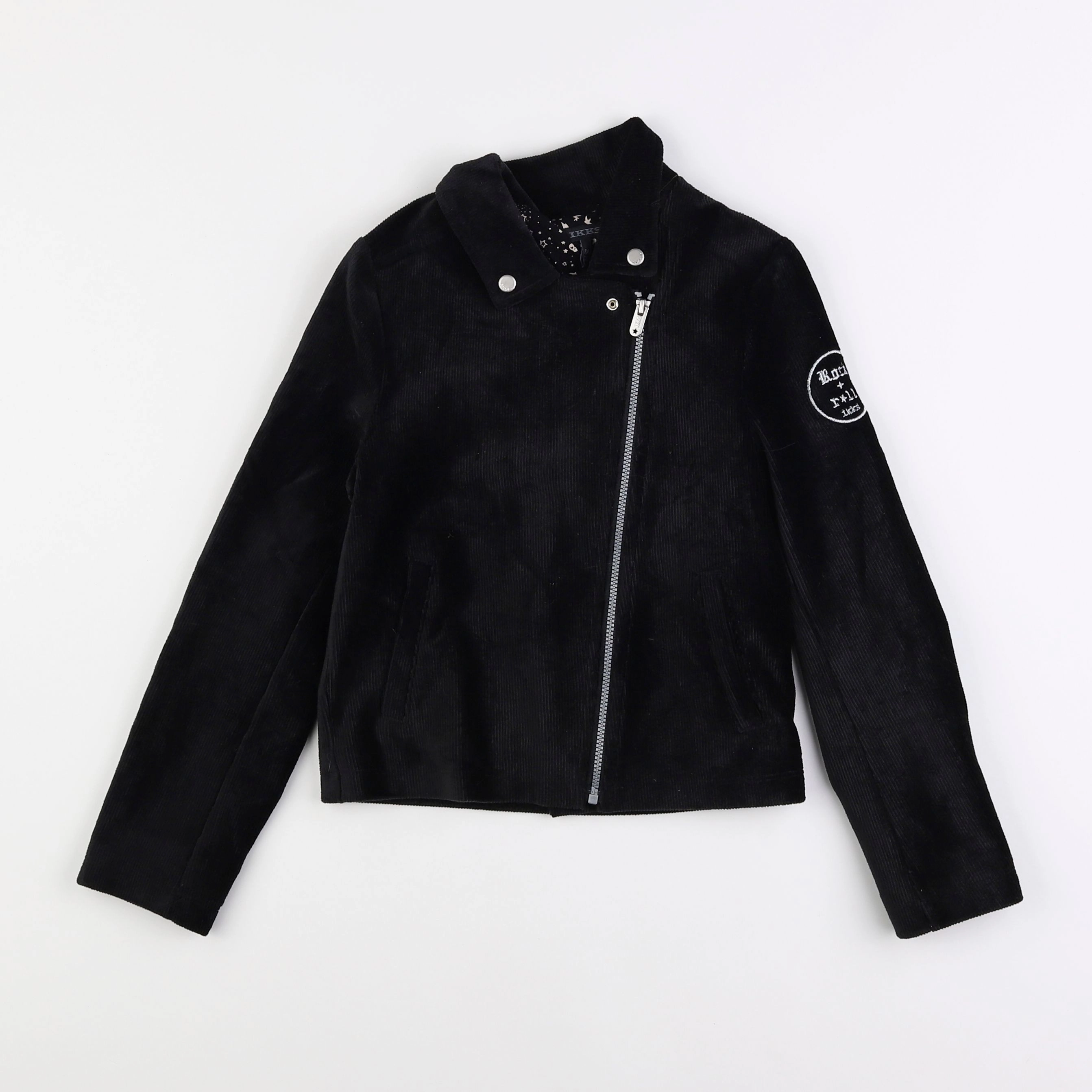 IKKS - veste noir - 8 ans