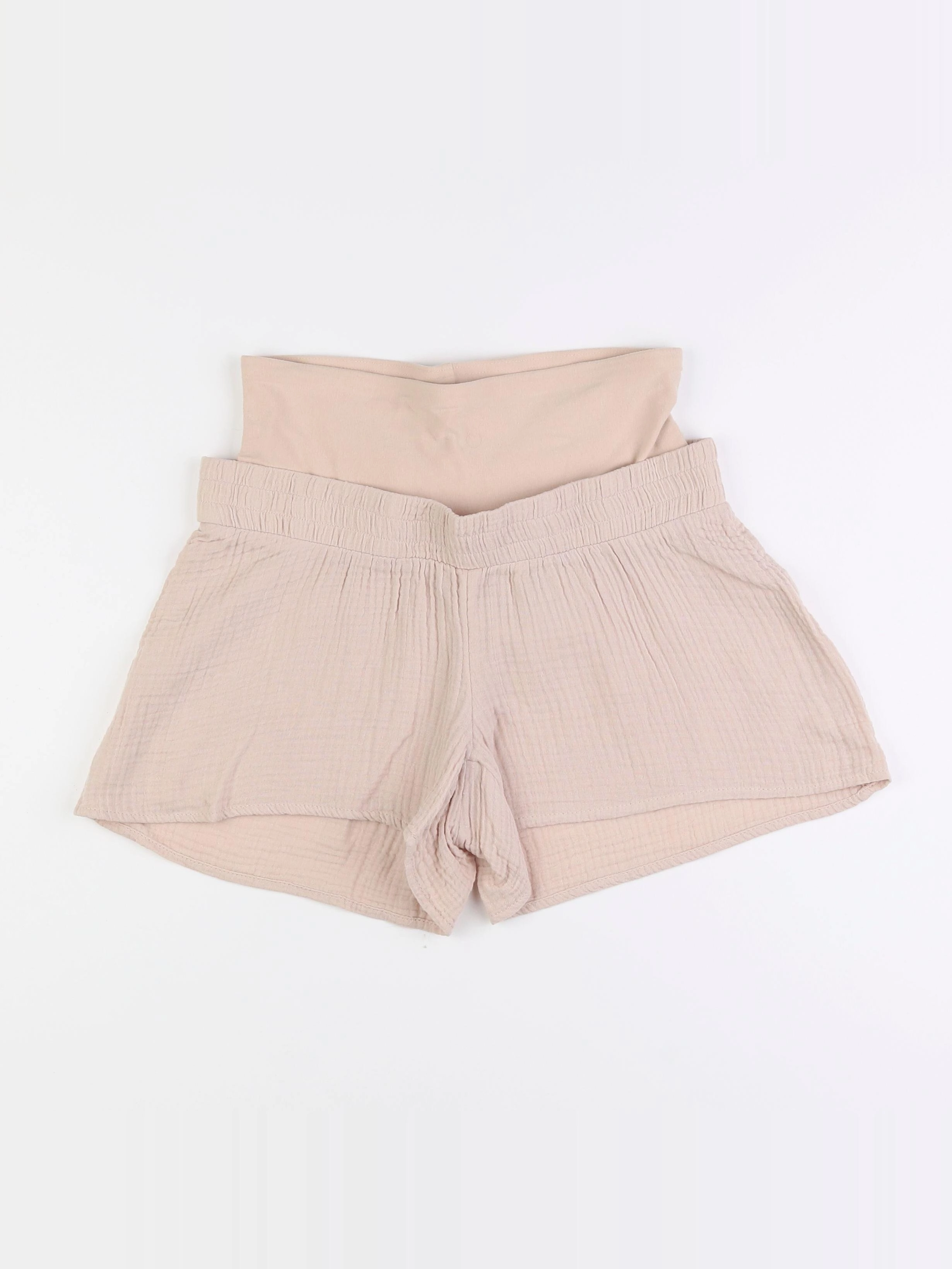 H&M - short grossesse beige - 34