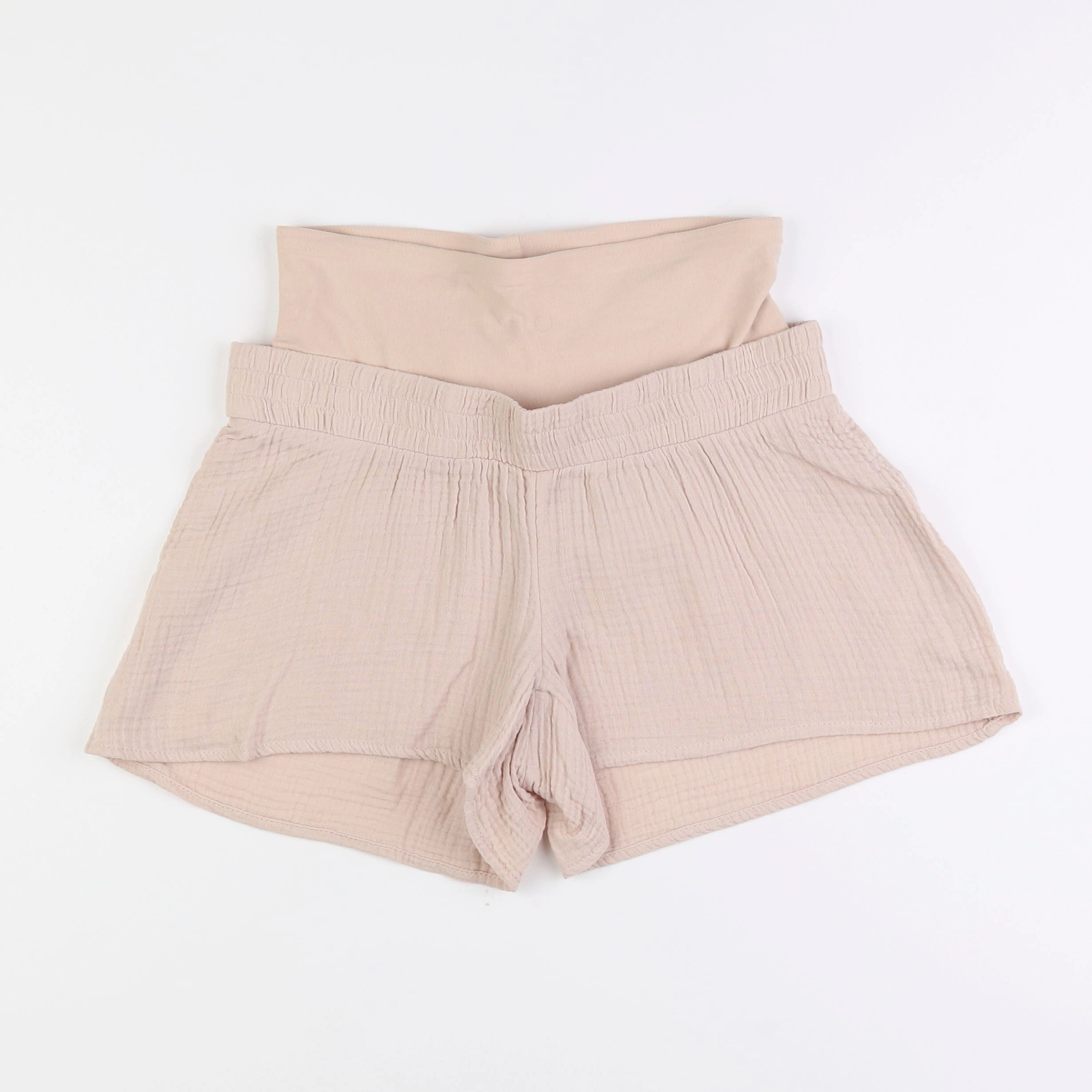 H&M - short grossesse beige - 34