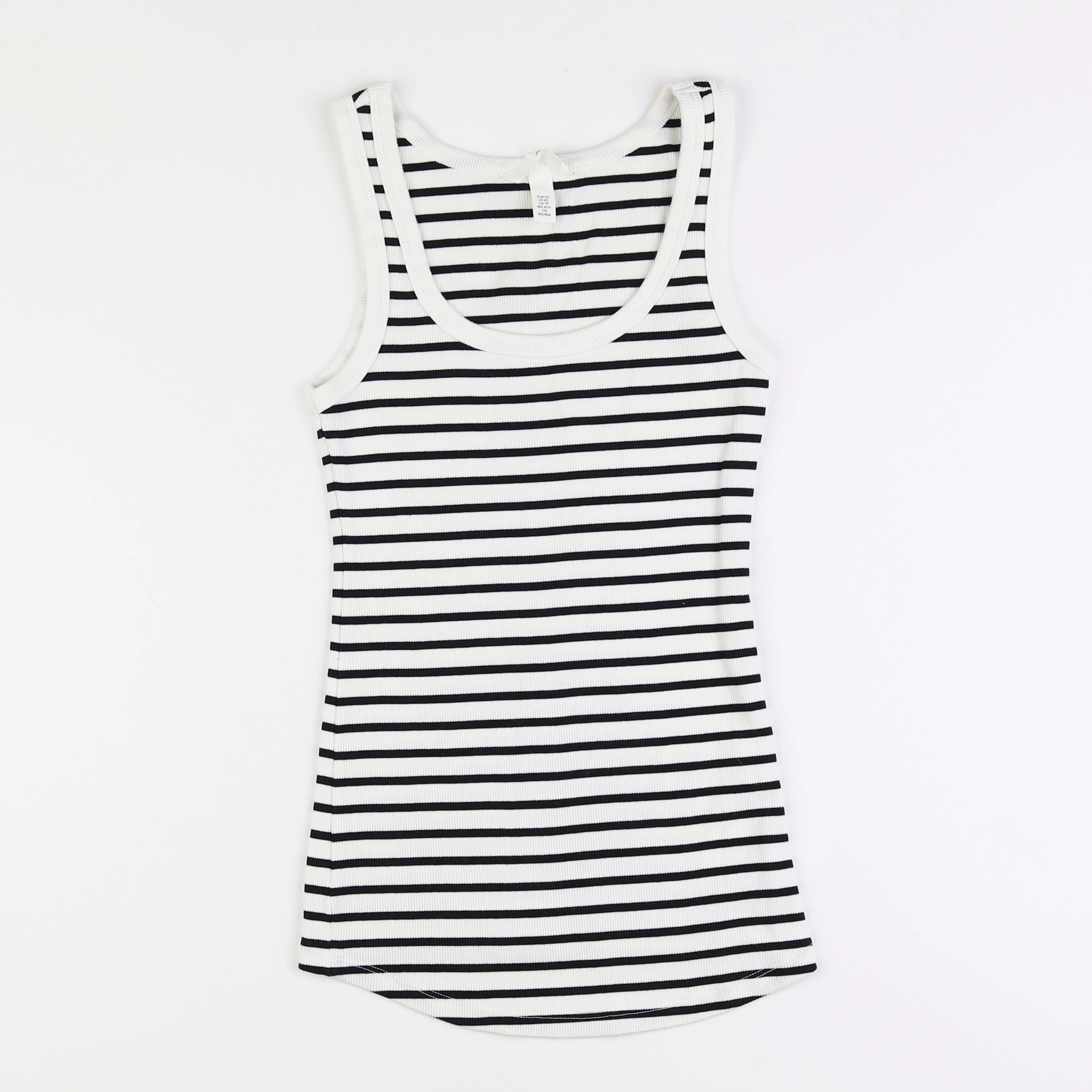 H&M - débardeur grossesse blanc, noir - 34