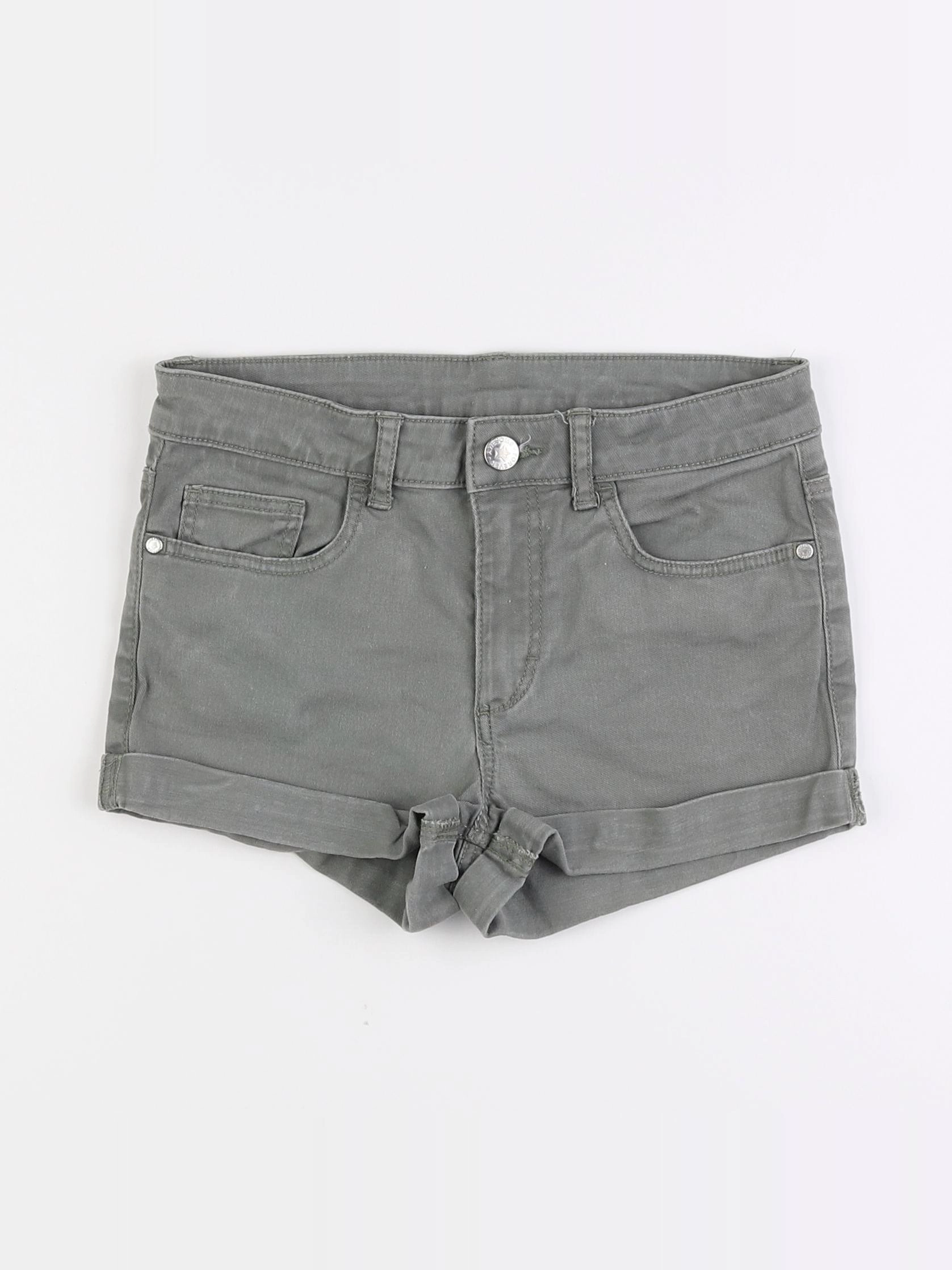 H&M - short vert - 10/11 ans