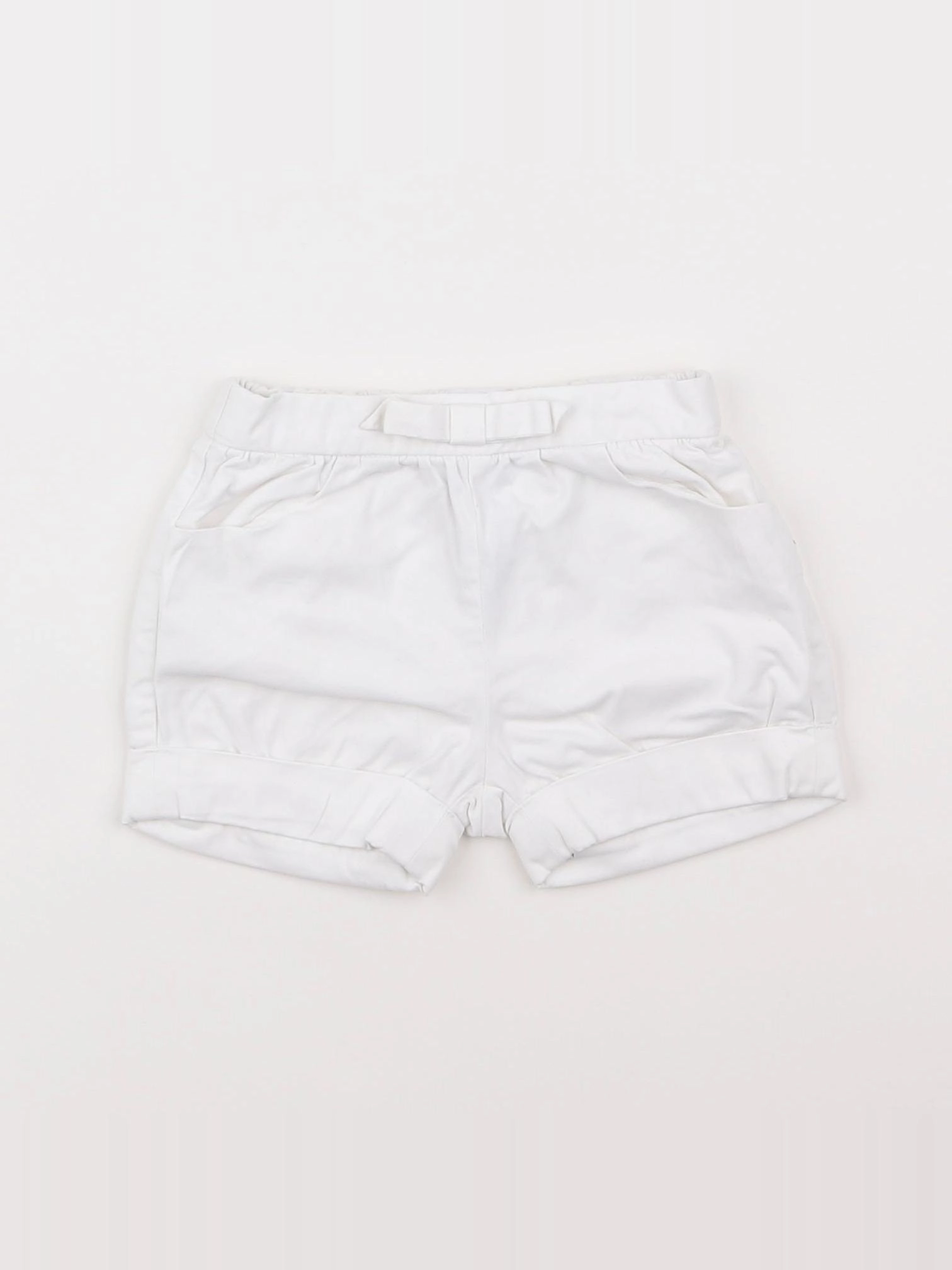 Jacadi - short blanc - 6 mois