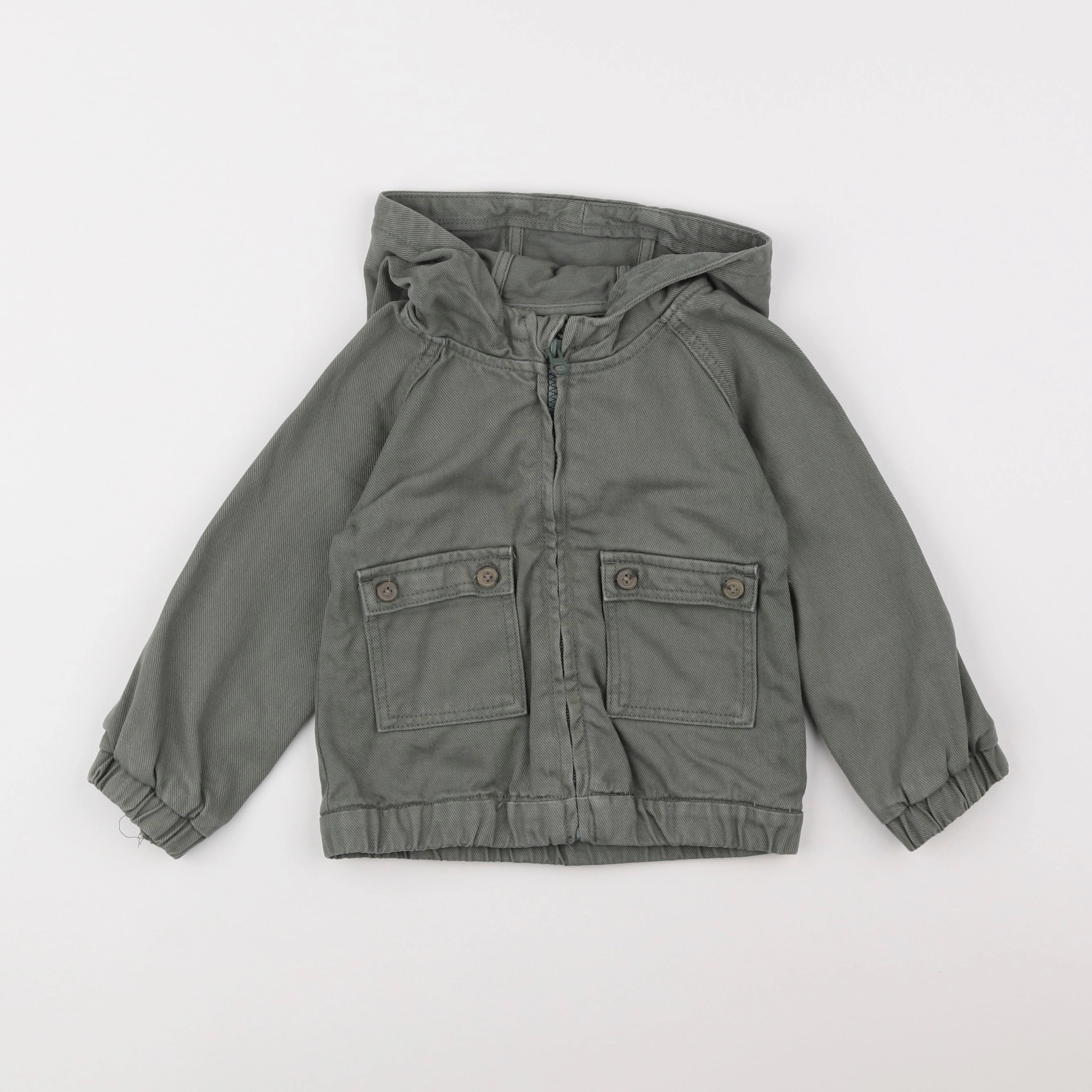 Vertbaudet - veste vert - 3 ans