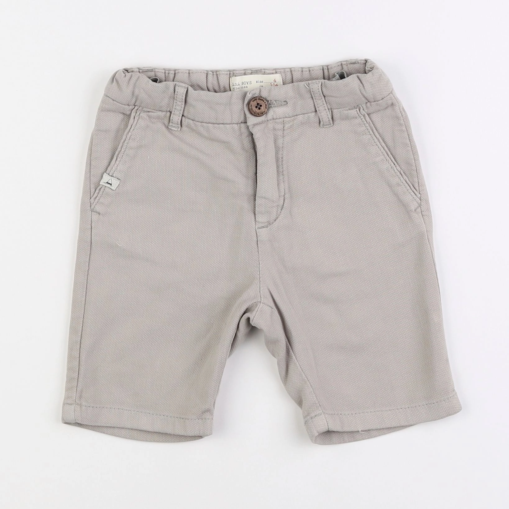 Zara - short beige - 4 ans