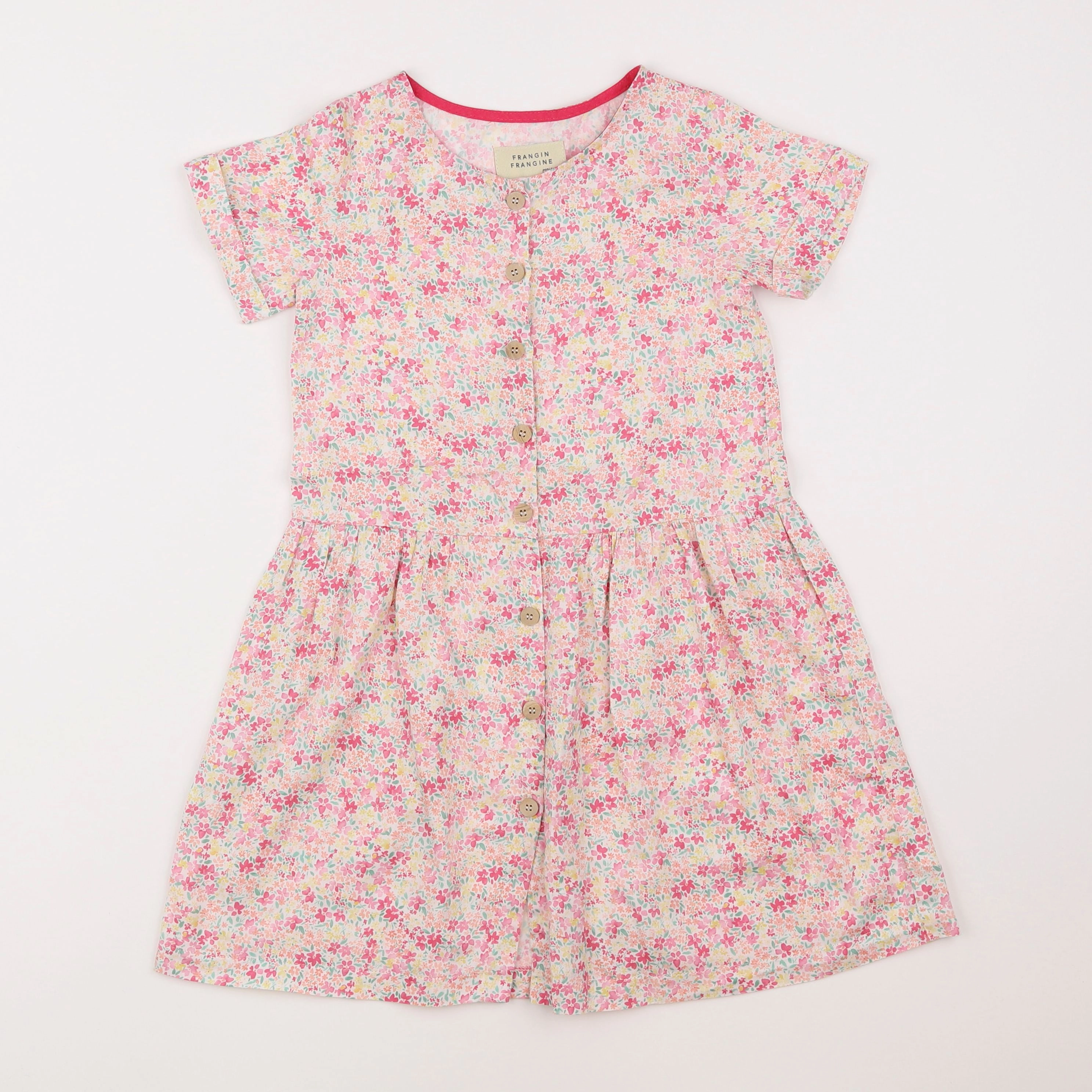 Frangin Frangine - robe multicolore - 8 ans